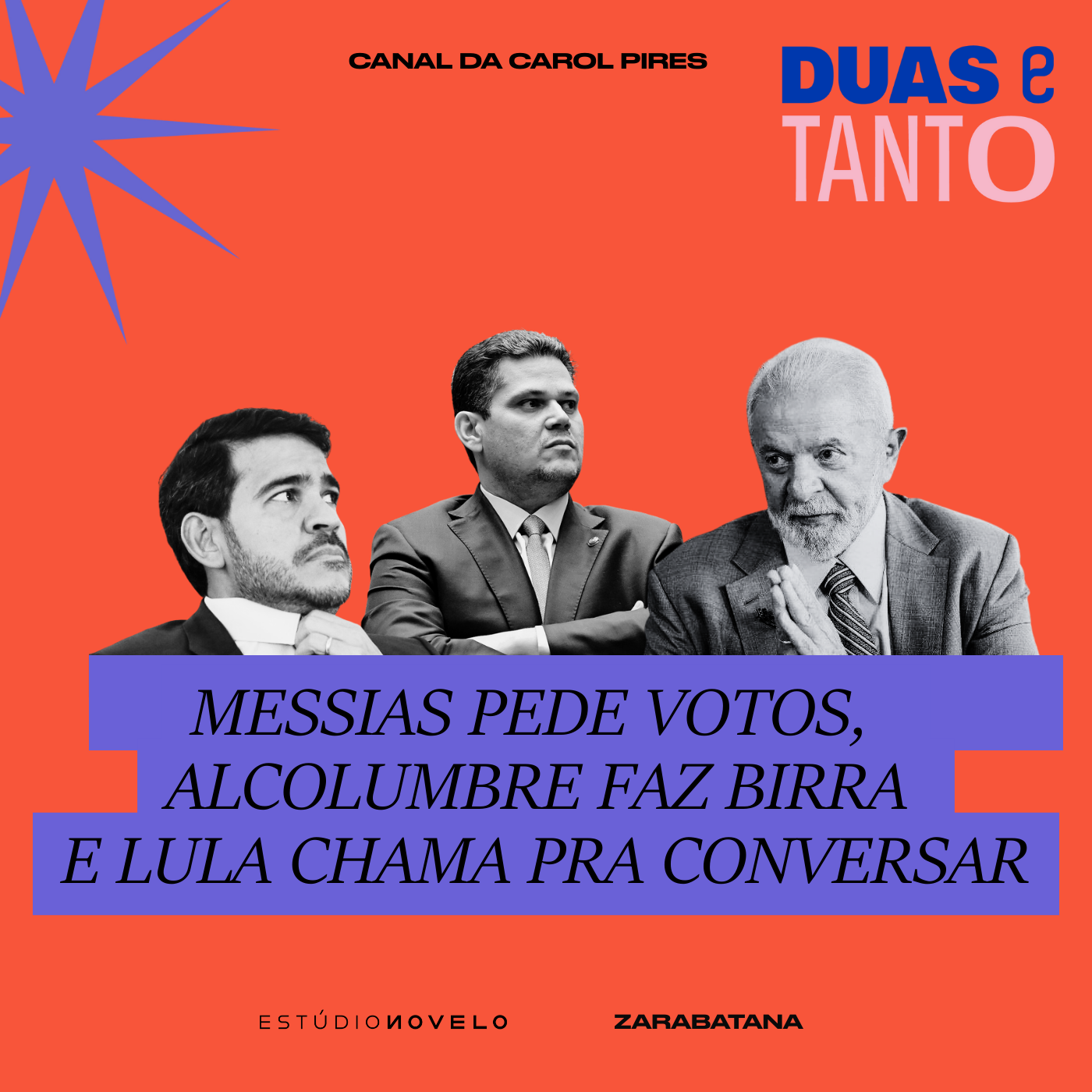 Messias pede votos, Alcolumbre faz birra e Lula chama pra conversar