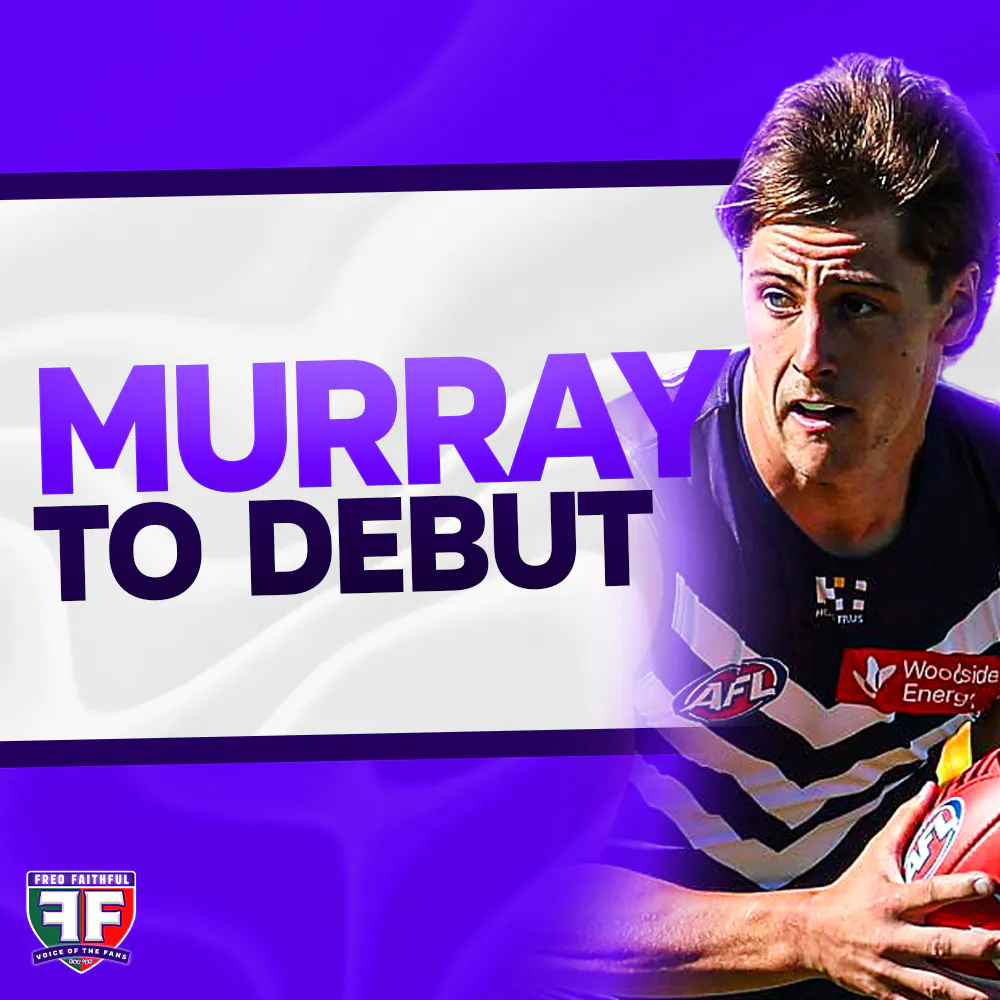 Tobyn Murray to DEBUT for Fremantle! | AFL Round 24 2026 episode artwork