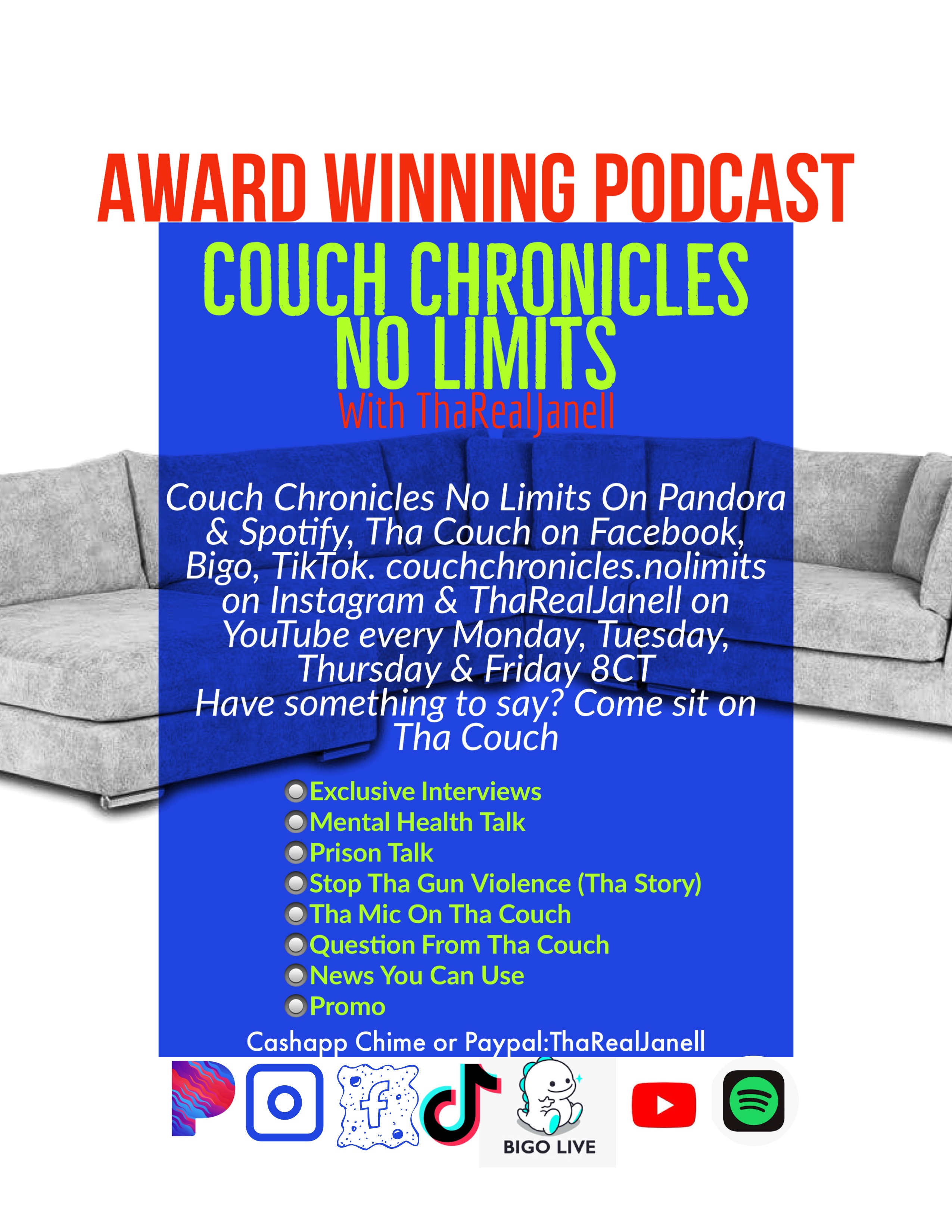 Couch Chronicles No Limits episode artwork