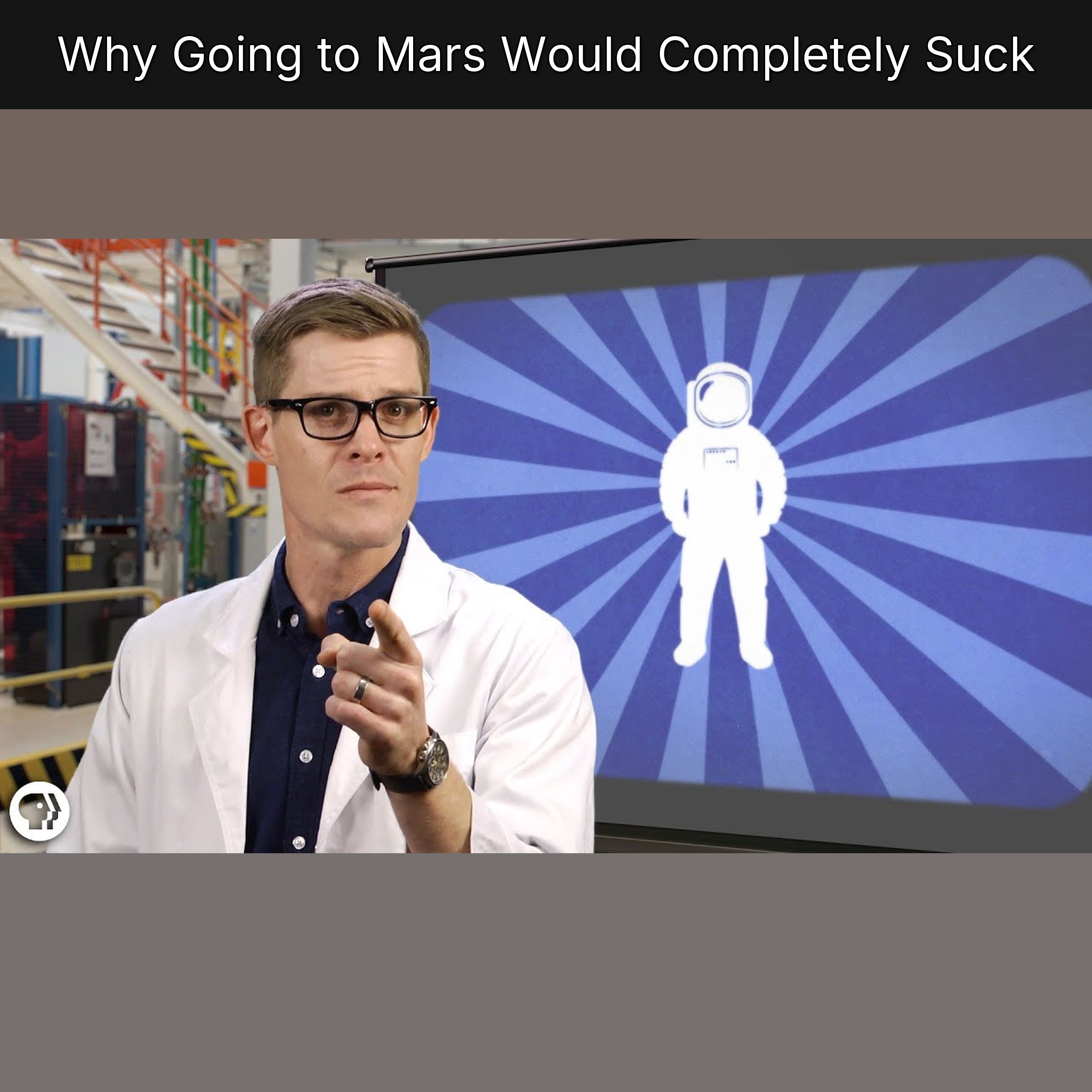 Why Going to Mars Would Completely Suck episode artwork