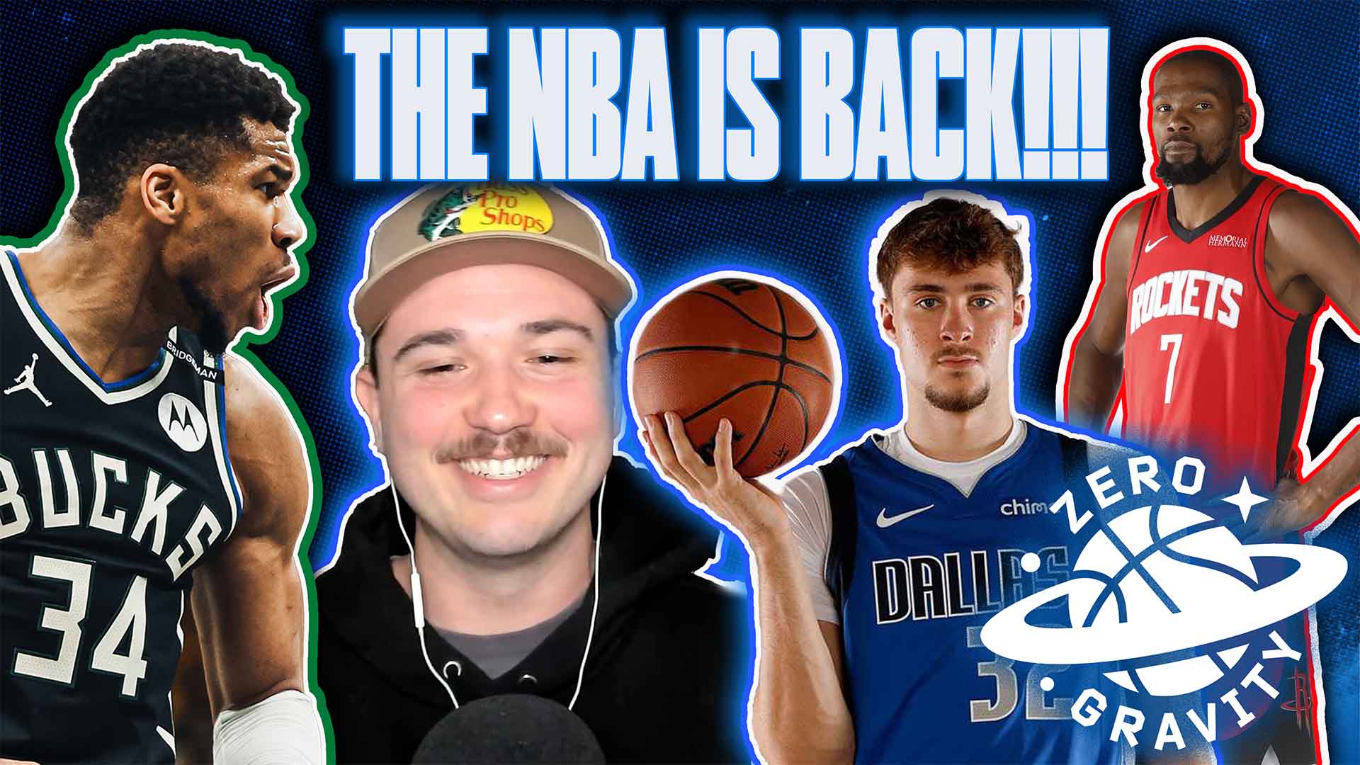 Kevin Durant Signs and Extension With Houston, and the NBA is Back! || Zero Gravity Podcast