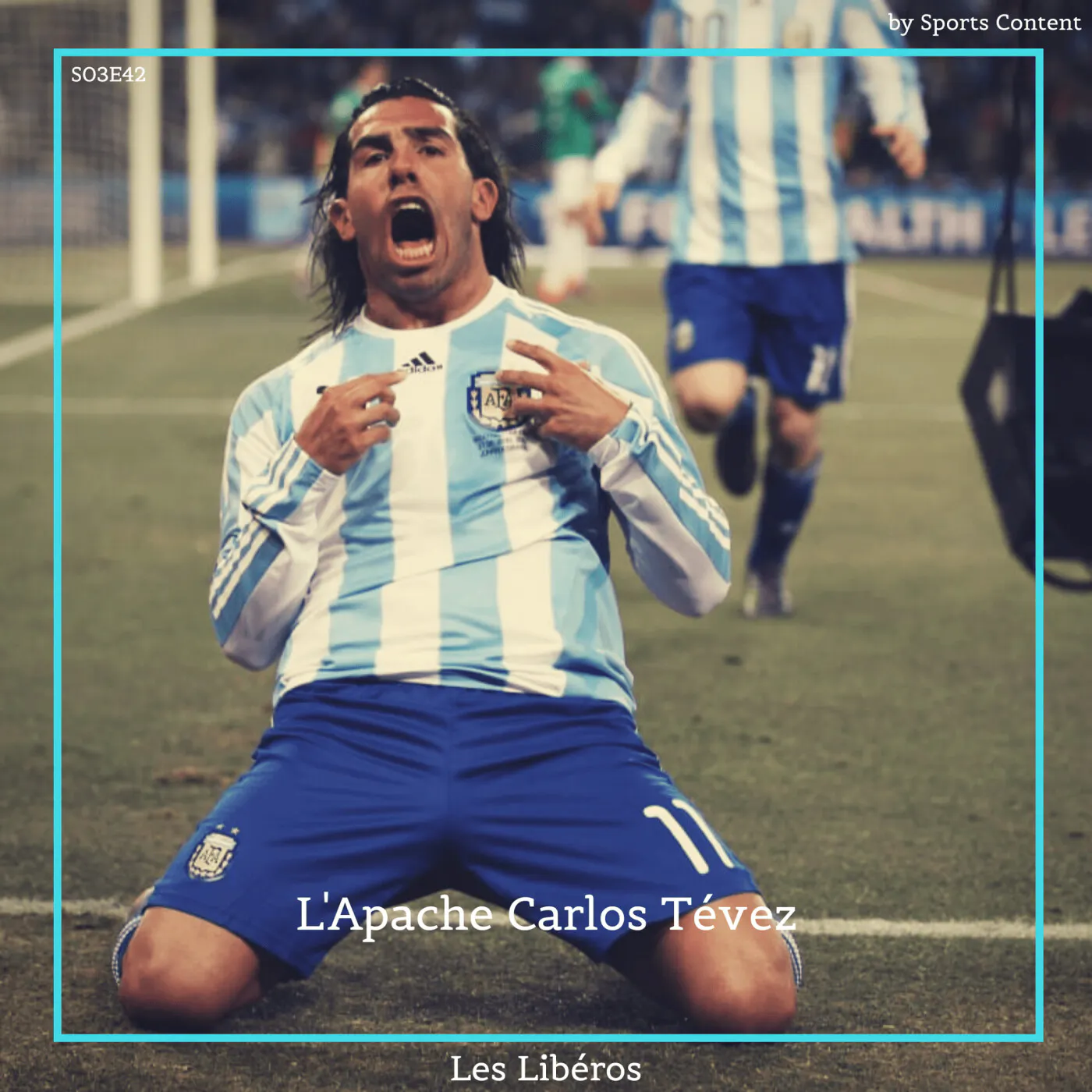 L'Apache Carlos Tévez : sa vie, son œuvre.