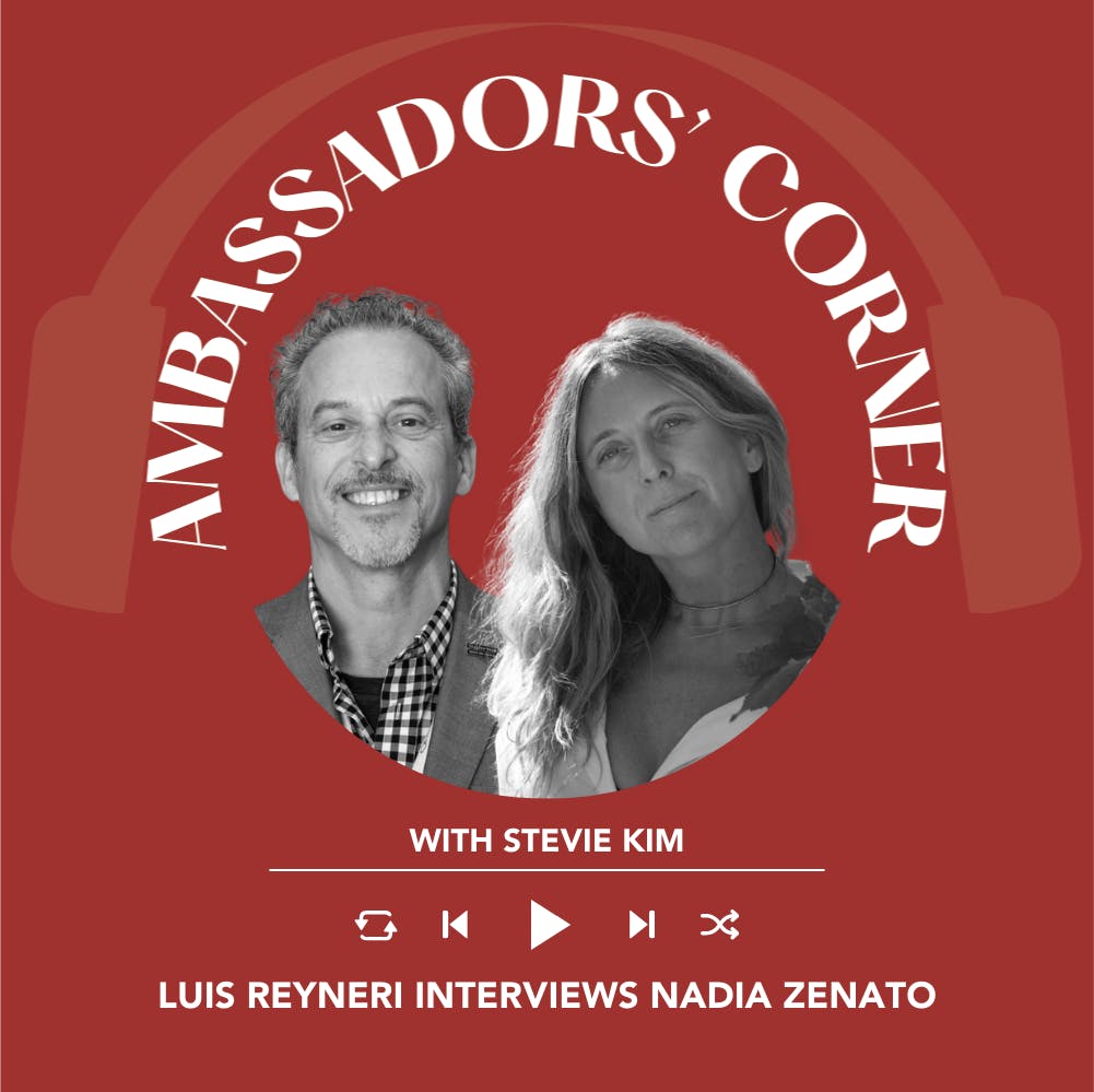 Ep. 1735 Luis Reyneri Interviews Nadia Zenato | Clubhouse Ambassadors’ Corner