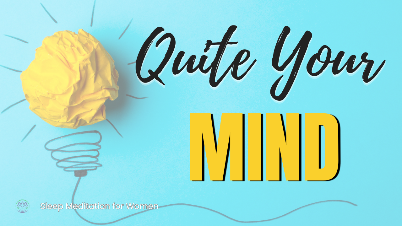 AD FREE BONUS: Turn Down Racing Thoughts 🌙 8 Hour Sleep Meditation for Mental Quiet