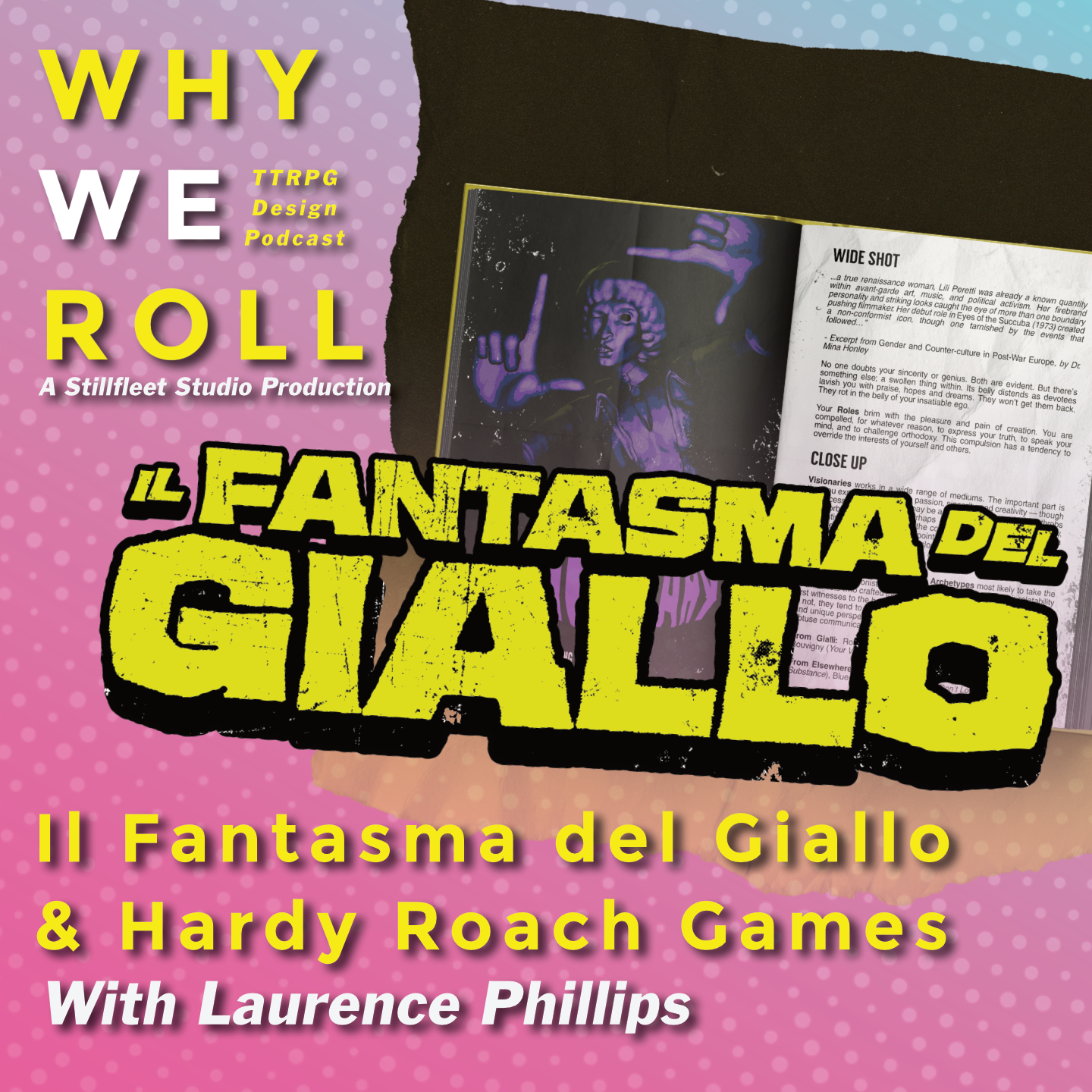 WWR 89 ☉ Il Fantasma del Giallo w. Laurence Phillips episode artwork