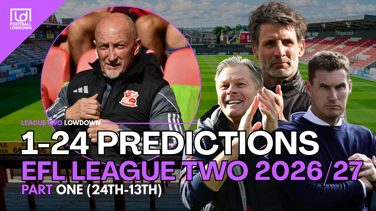 So We PREDICTED The 2026/27 League Two Table… Part One (24th-13th) episode artwork