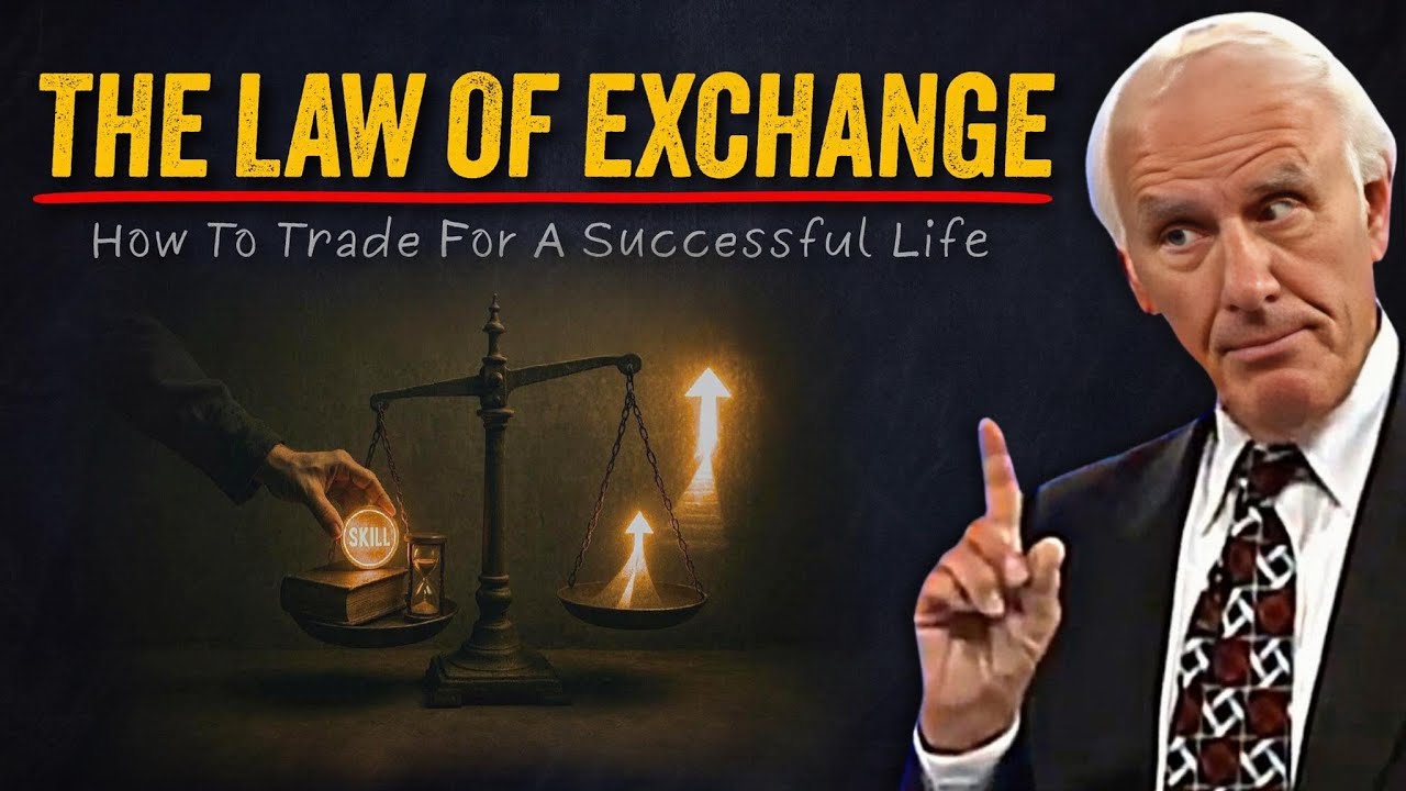 The Law of Exchange - Trade Value for Reward | Jim Rohn Motivation