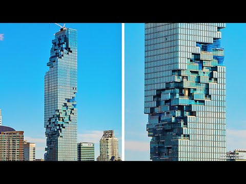 A Skyscraper That Changes Its Shape + 17 Weird Buildings Around the World