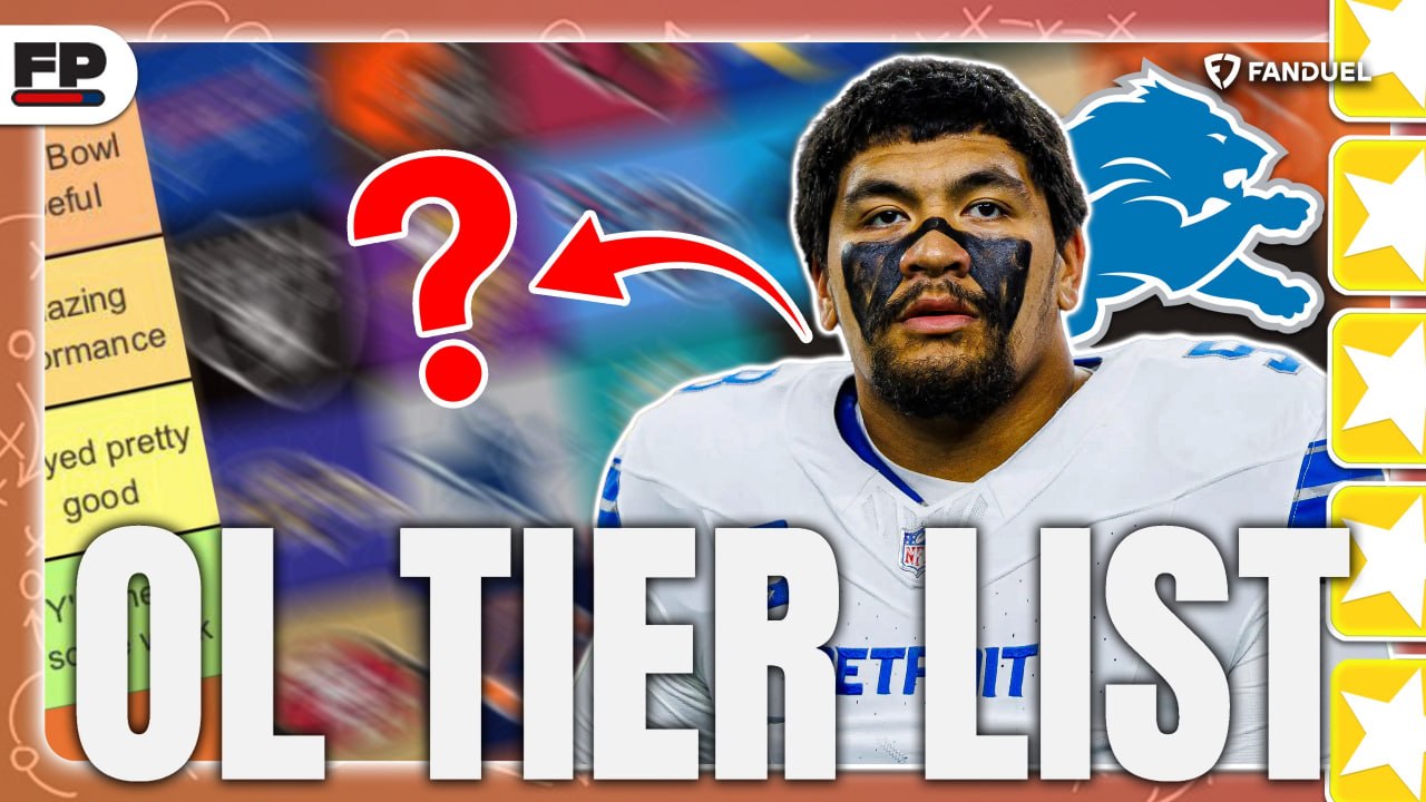 Which NFL Offensive Line is the best? OL Tier List featuring G-Stack & ClevTA | Presented by FanDuel episode artwork