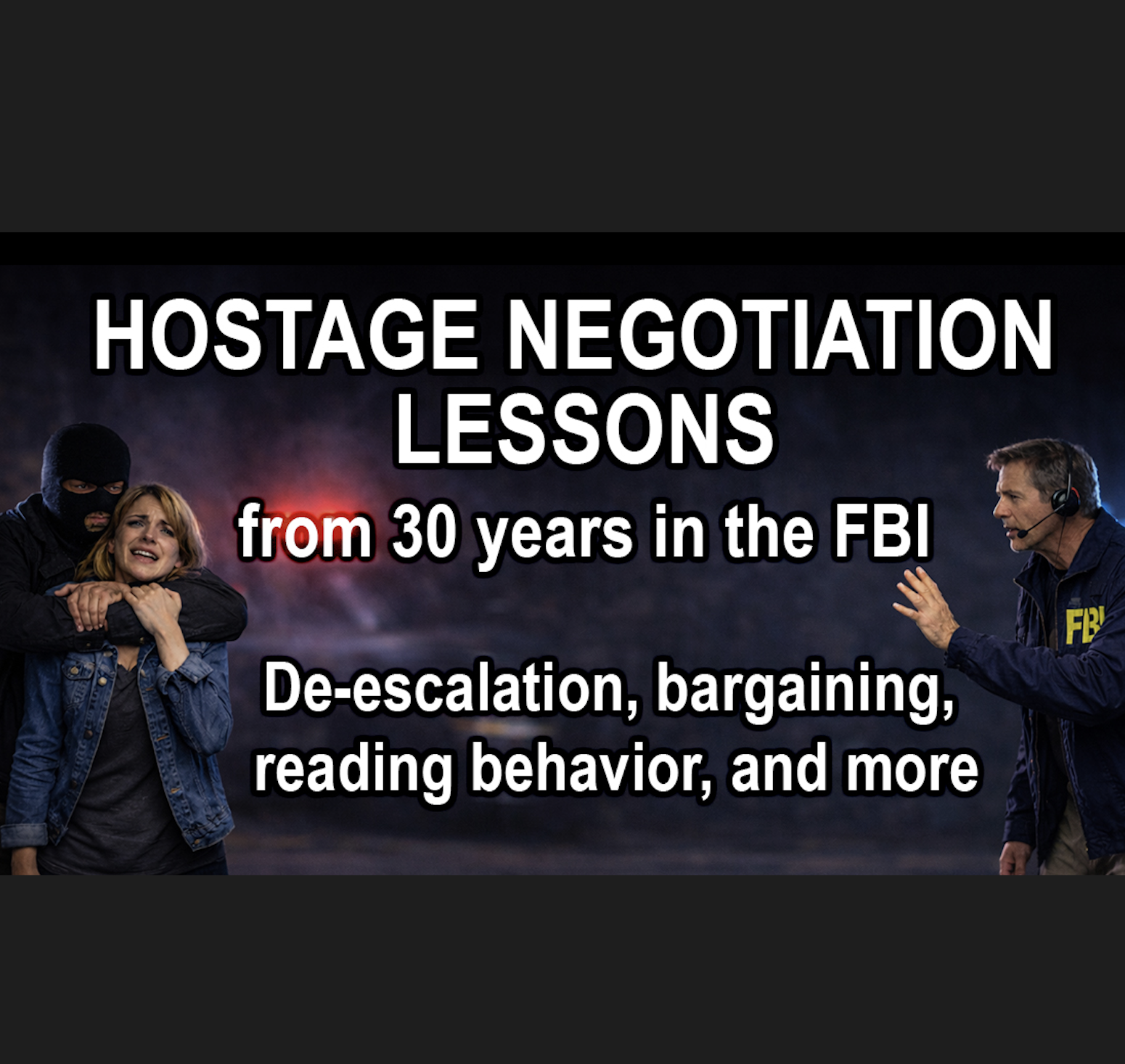 Waco negotiator Gary Noesner shares tips on de-escalation and reading behavior