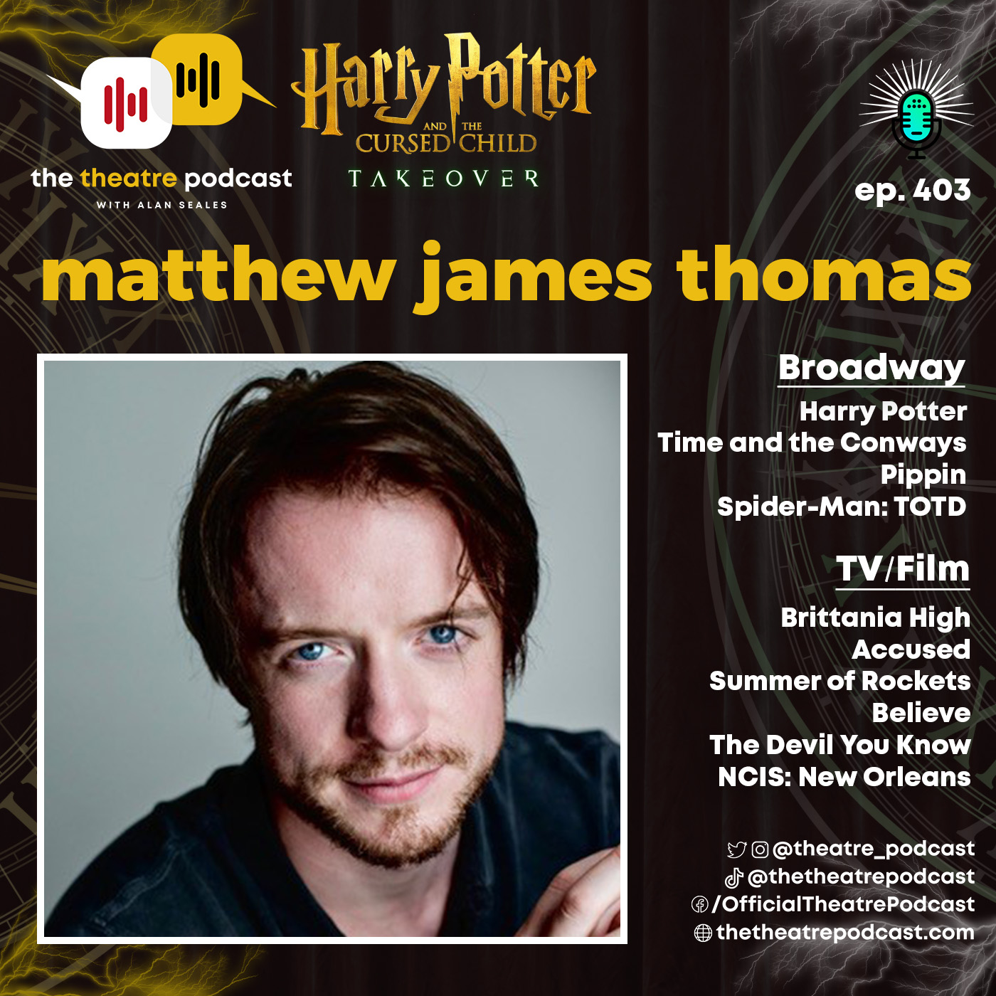 Matthew James Thomas: Harry Potter, Spider-Man, and Severance Theories