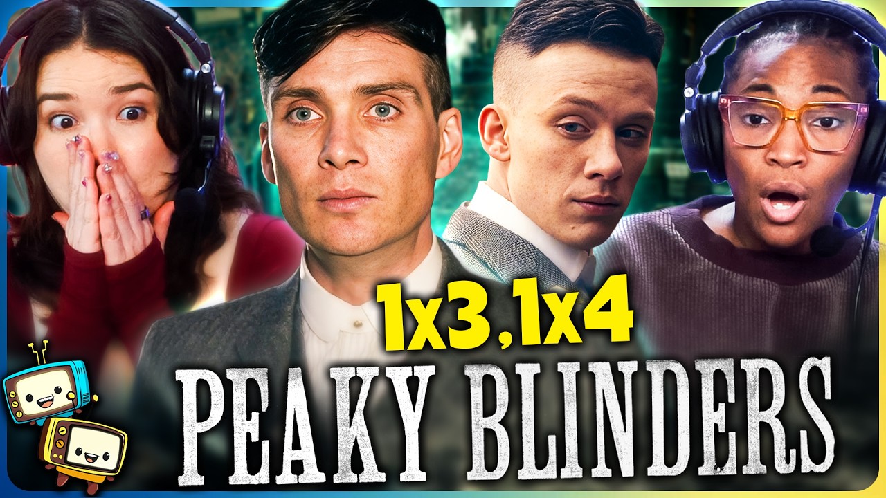 PEAKY BLINDERS Season 1 Episodes 1x3 & 1x4 Reaction! | First Time Watch! | Cillian Murphy episode artwork