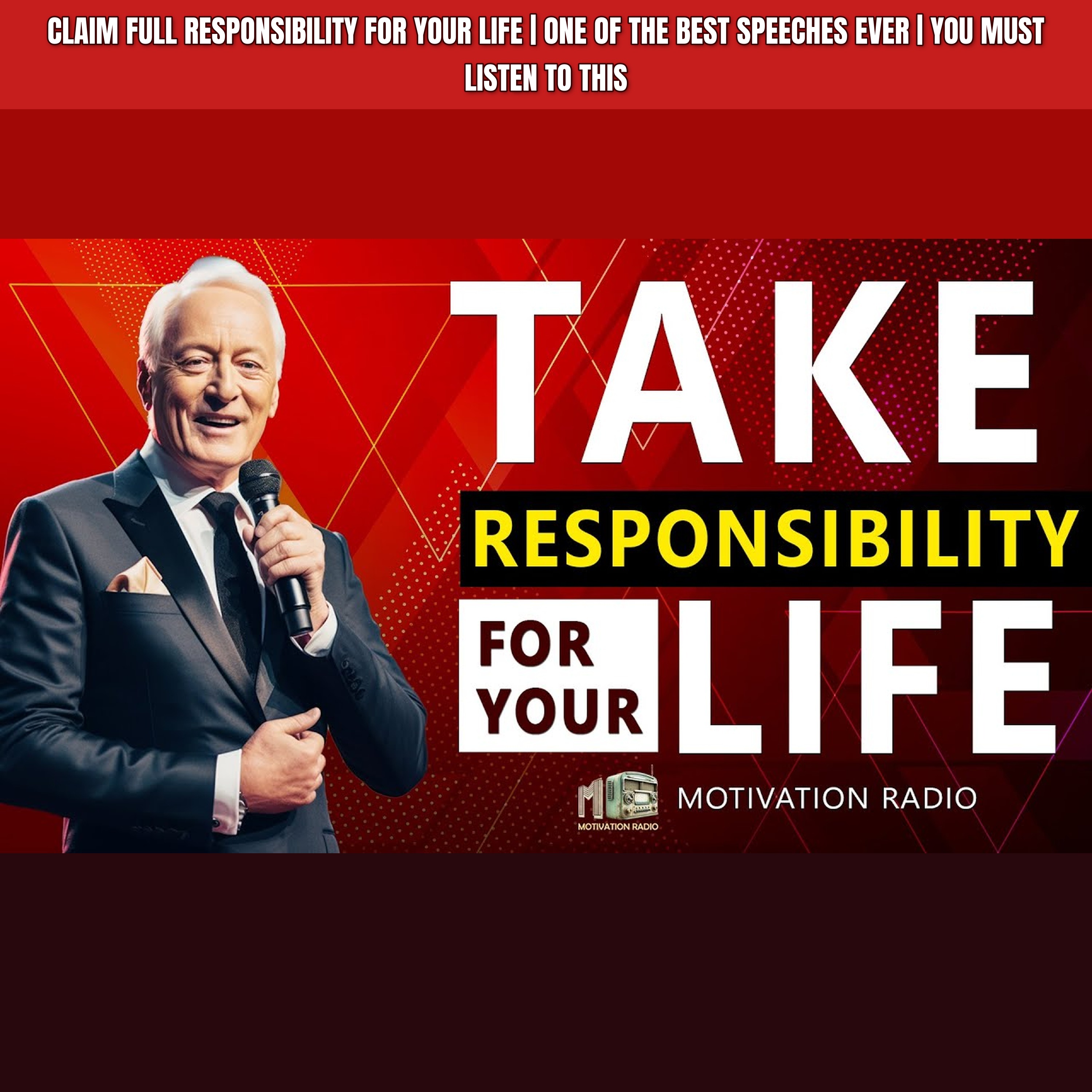 Claim Full RESPONSIBILITY For Your Life | One Of The Best Speeches Ever | YOU MUST LISTEN TO THIS episode artwork