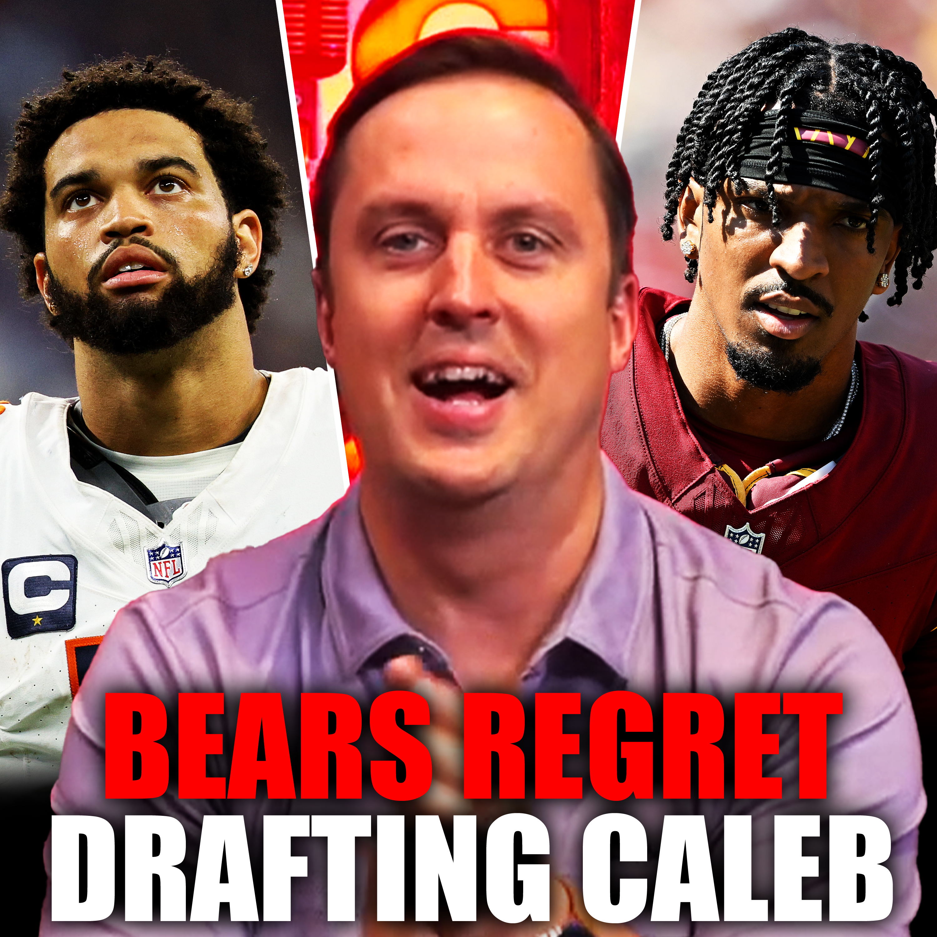 Do Do The Bears Regret Not Drafting Jayden Daniels? + John McClain | episode artwork