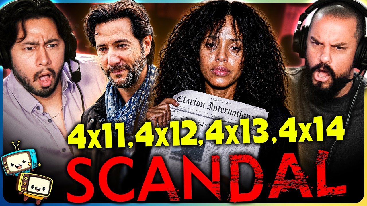 SCANDAL 4x11, 4x12, 4x13, 4x14 Reaction! | Kerry Washington | Shonda Rhimes episode artwork