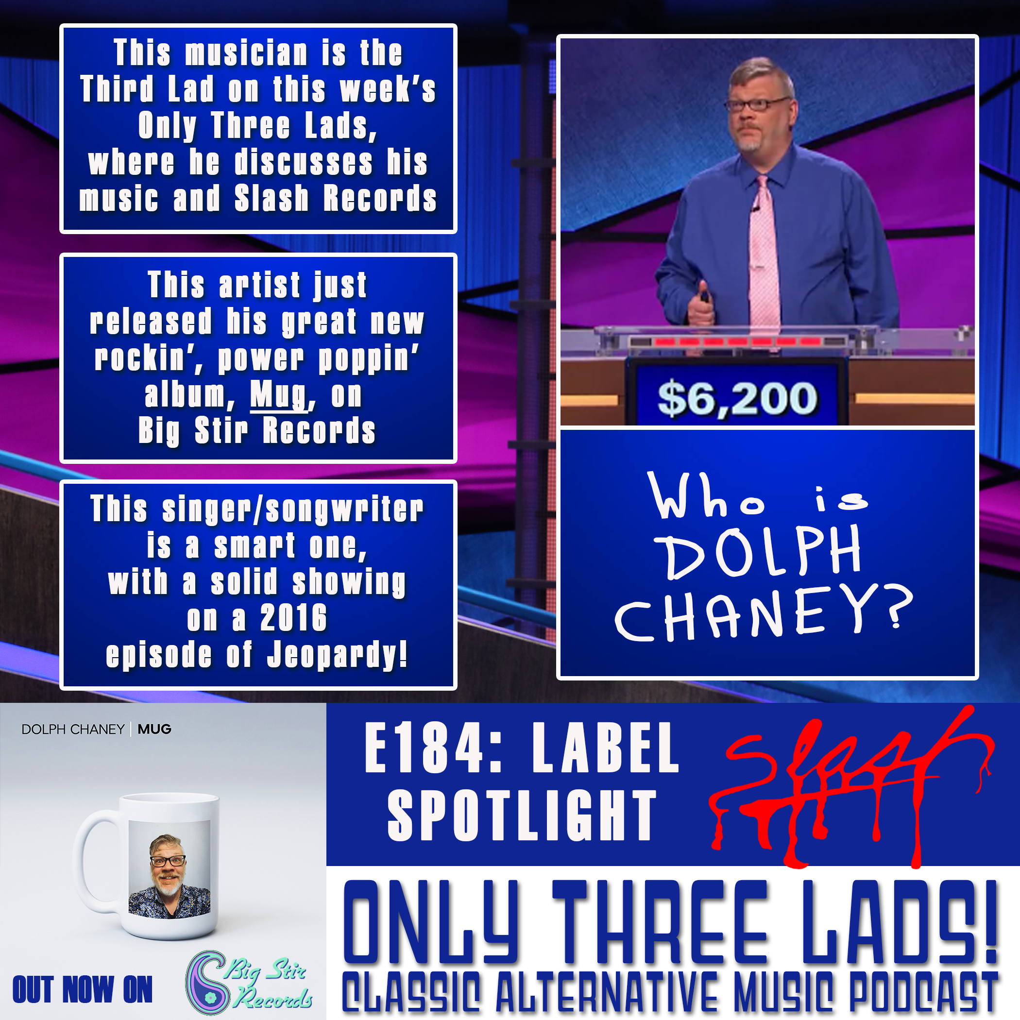 Only Three Lads - Classic Alternative Music Podcast