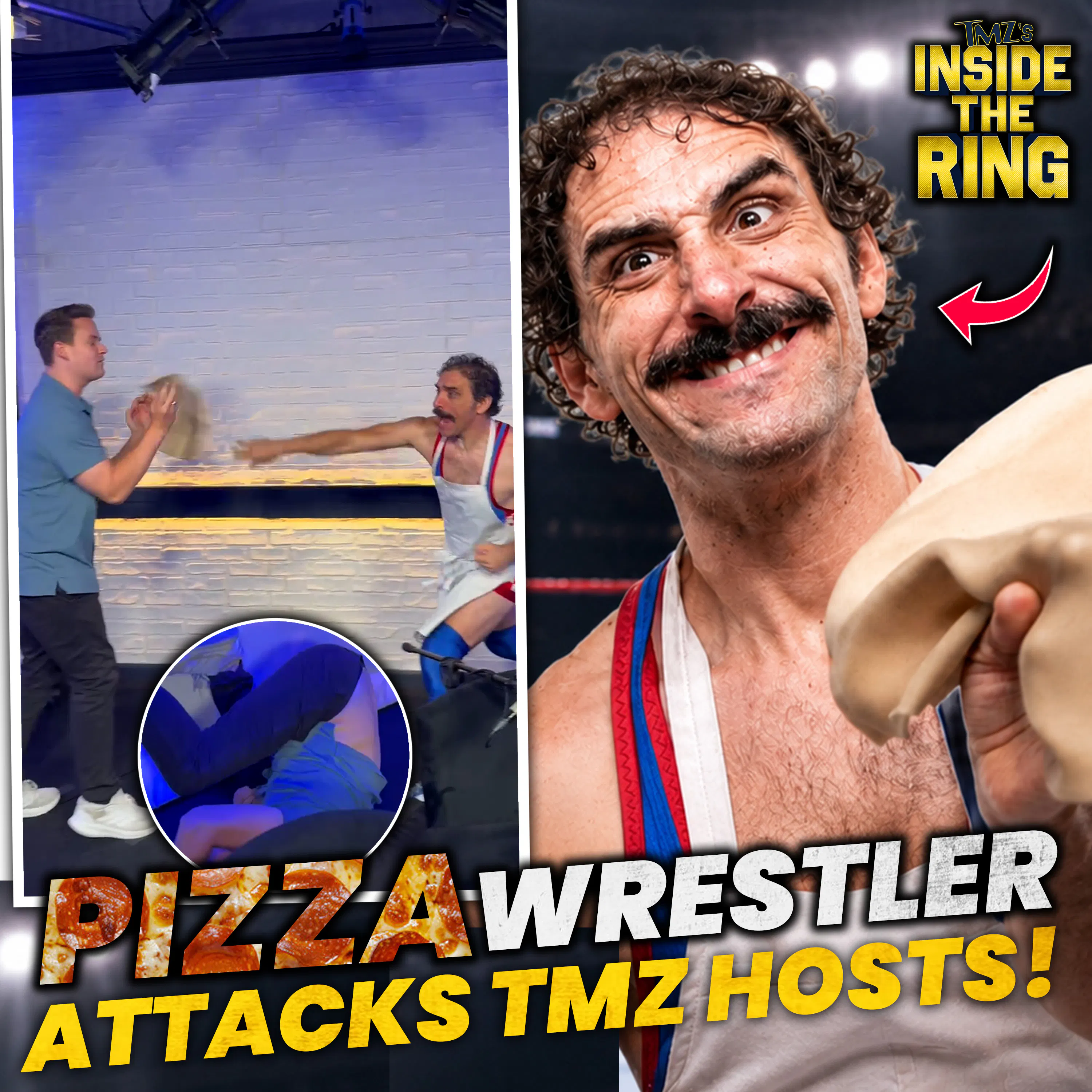 Our Craziest Interview Ever With Pizza Wrestler Luigi Primo episode artwork
