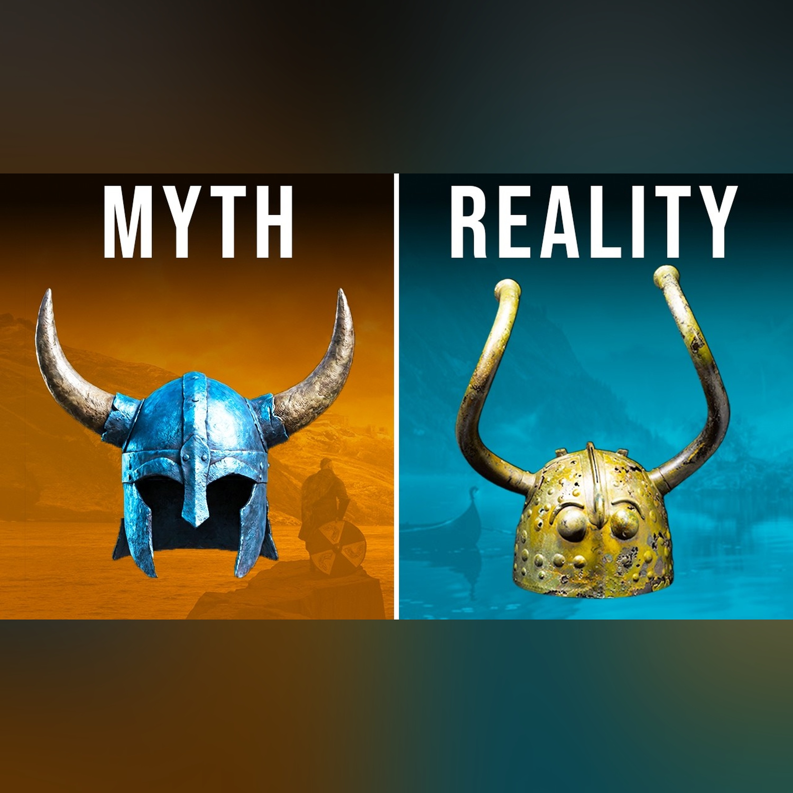 Ancient Horned Helmets were REAL episode artwork