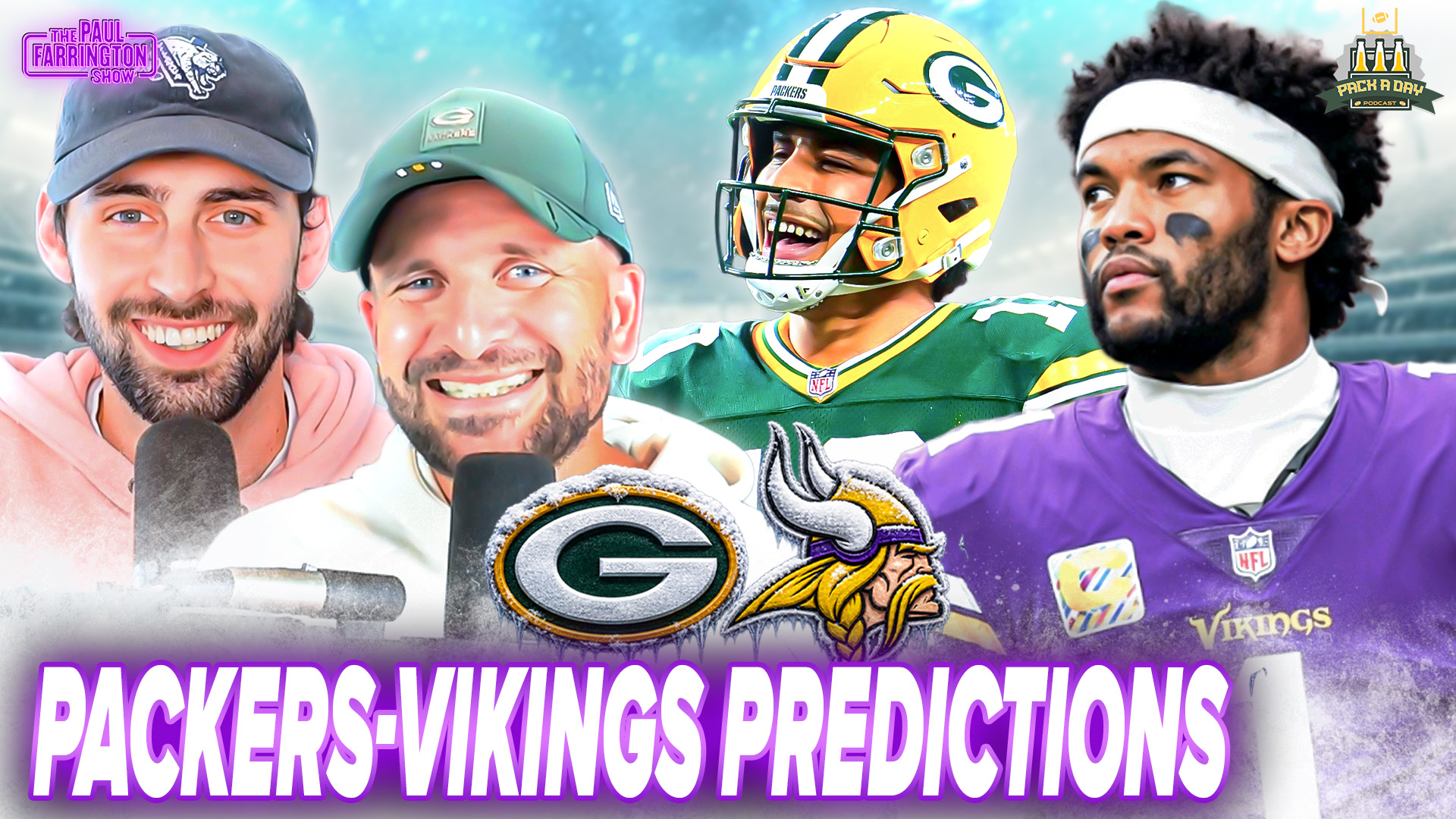 Packers-Vikings Predictions: Who has MORE TO PROVE? Jordan Love & Kyler Murray expectations episode artwork