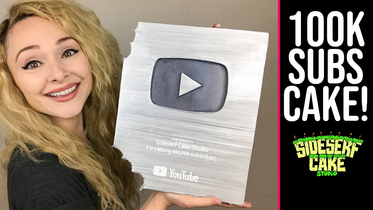 100,000 SUBSCRIBERS CAKE!!! | Silver Play Button episode artwork