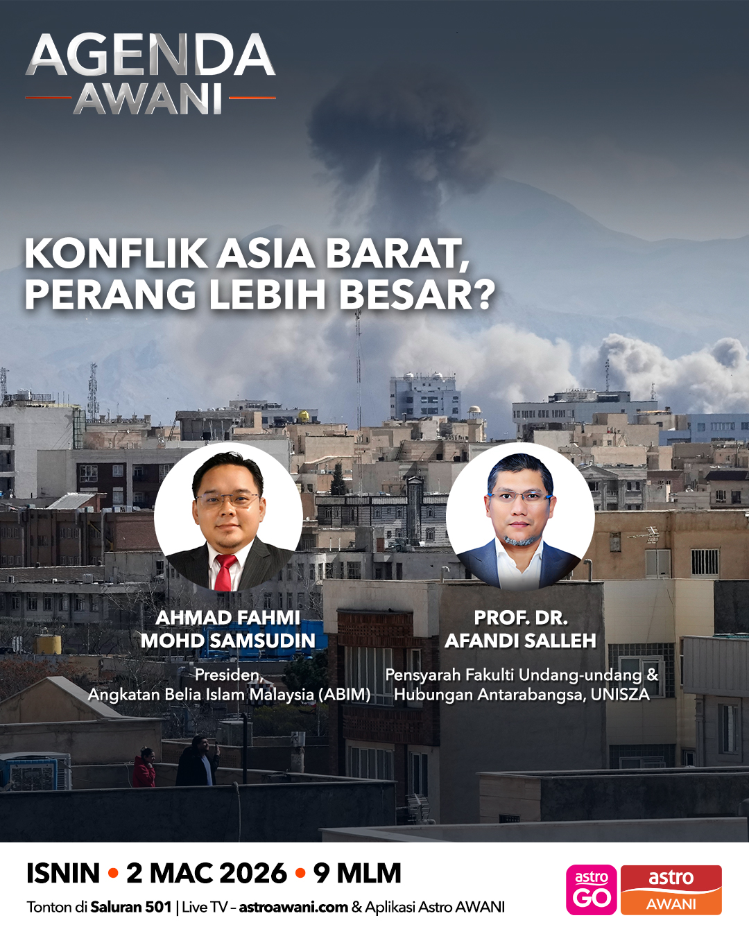 Agenda AWANI: Konflik Asia Barat, perang lebih besar?