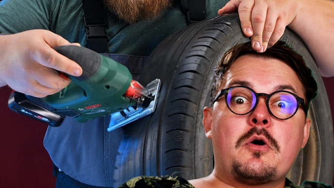 REACTS to Cool creation made from car disk episode artwork