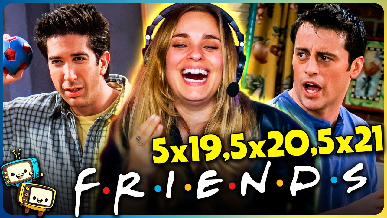 FRIENDS (1998) Season 5 Episodes 5x19, 5x20 & 5x21 Reaction! | First Time Watch! episode artwork