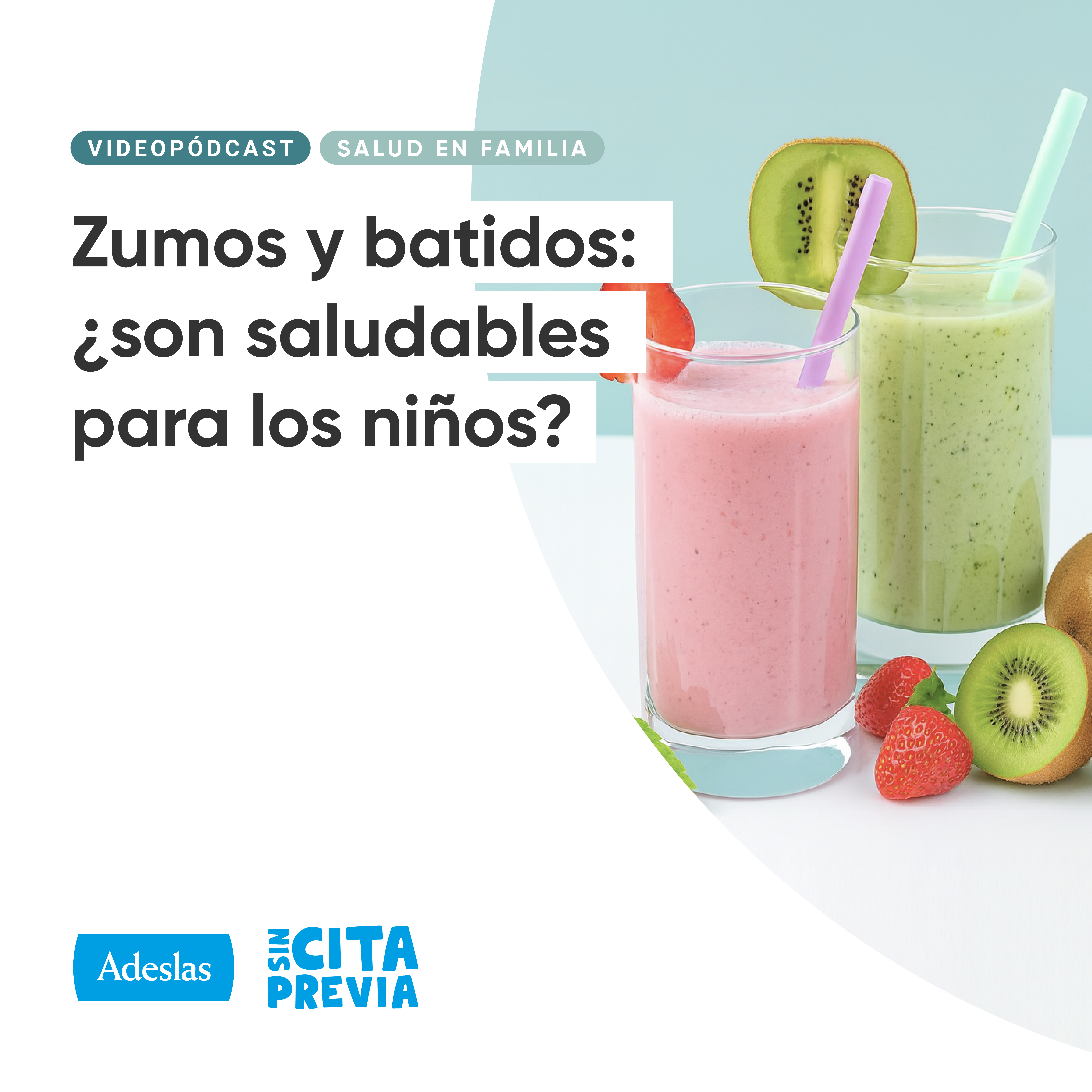 Zumos y batidos: ¿son saludables para los niños?