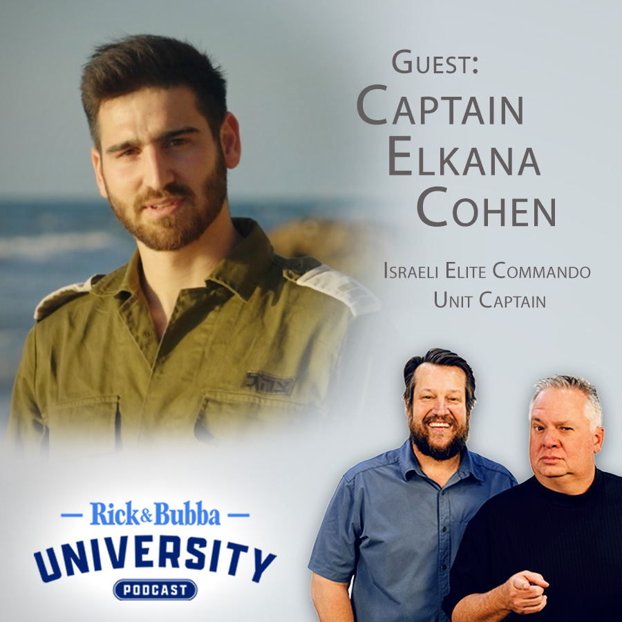 Ep 212 | Hamas Killed My Friends on Oct. 7 | Capt. Elkana Cohen | Rick & Bubba University