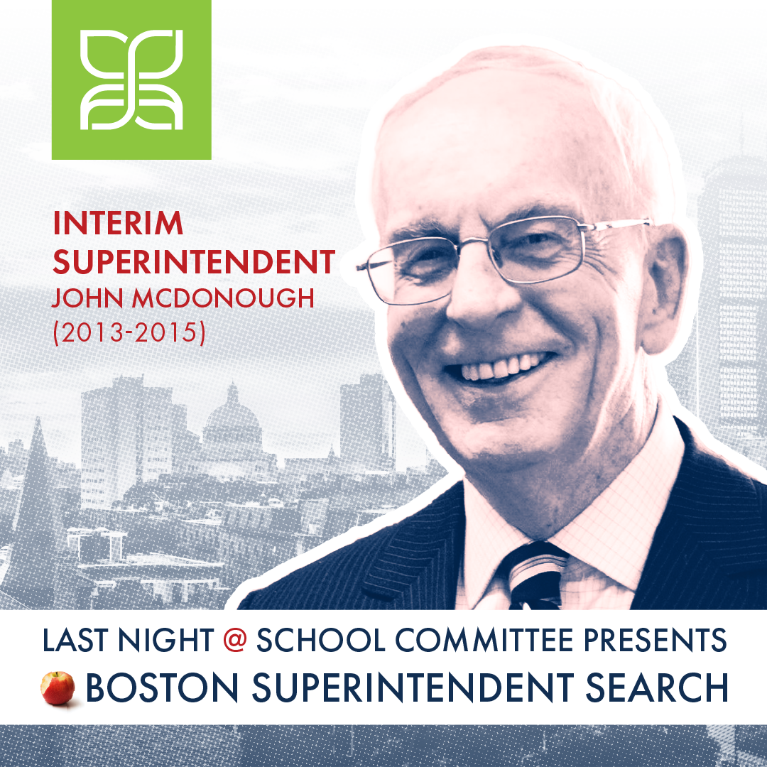 Boston Superintendent Search: Interim Superintendent John McDonough (2013-2015) episode artwork