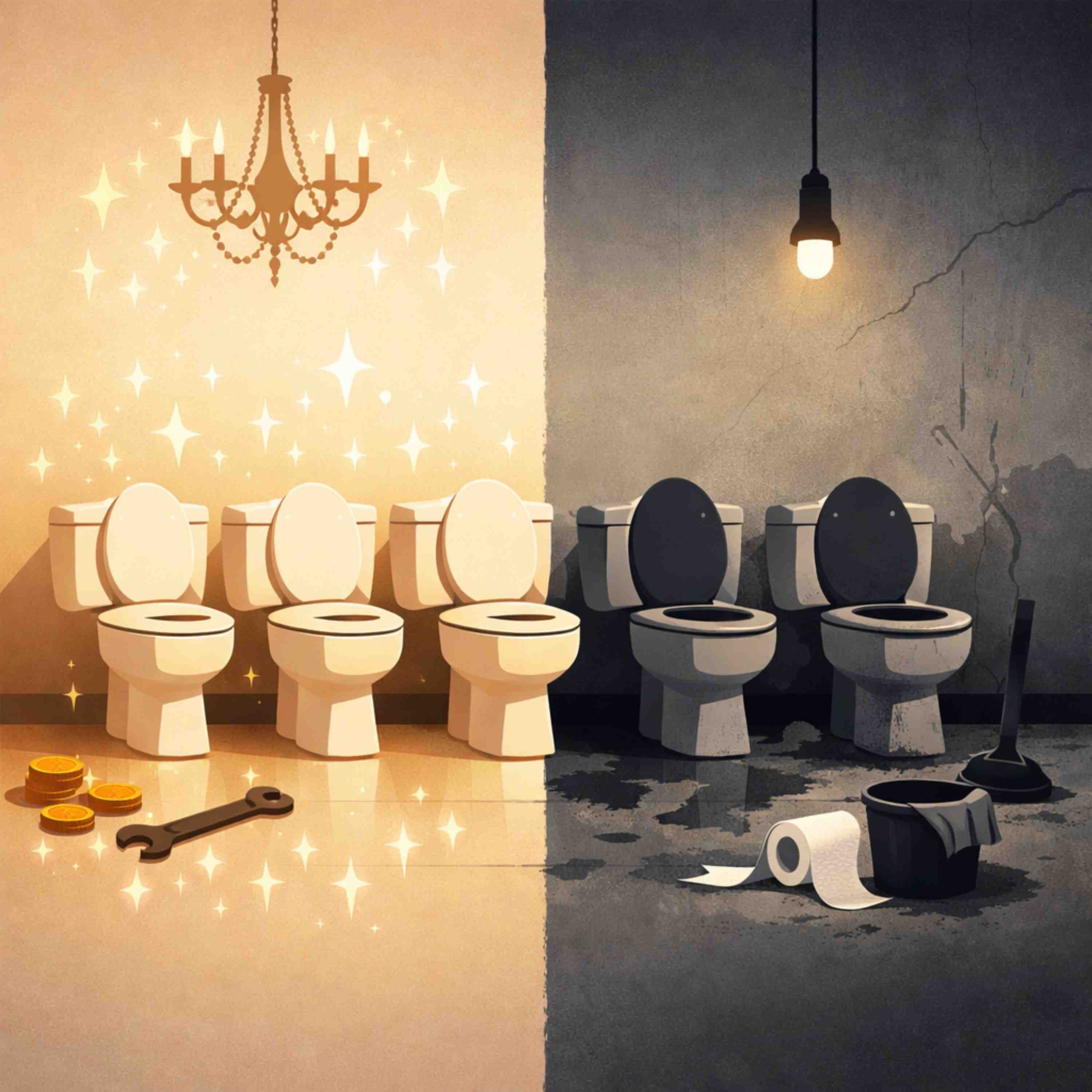 How Many Toilets Do You Own by Joel of 5AM Joel on Hidden Costs