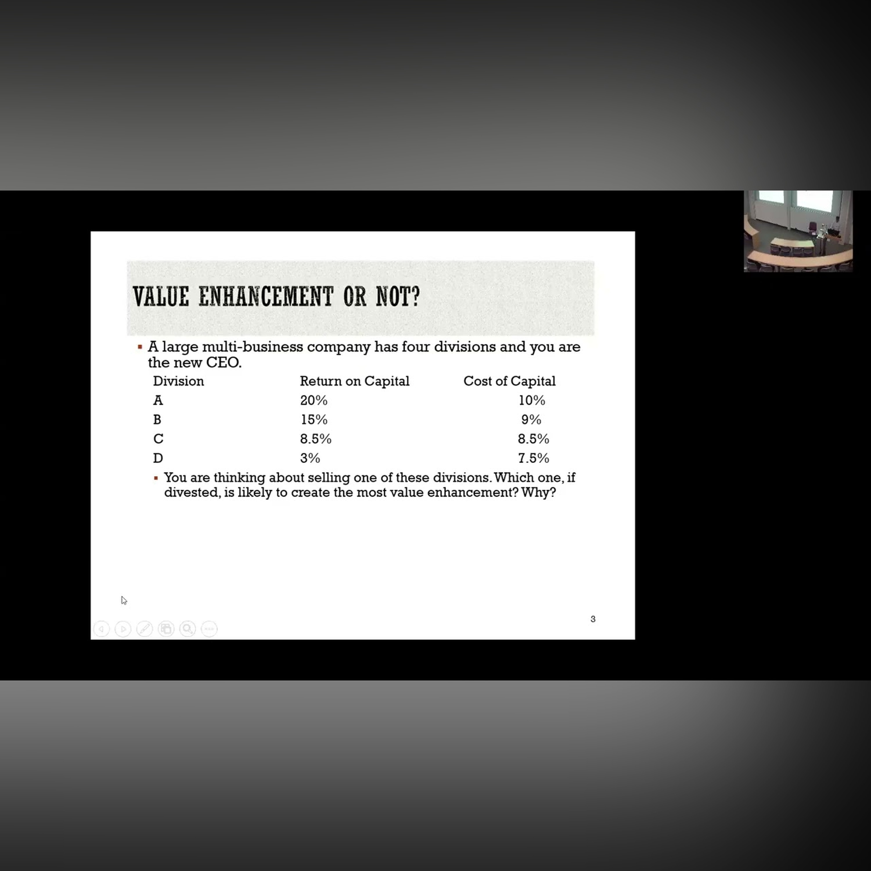 Session 25: Acquisition Closure + Value Enhancement