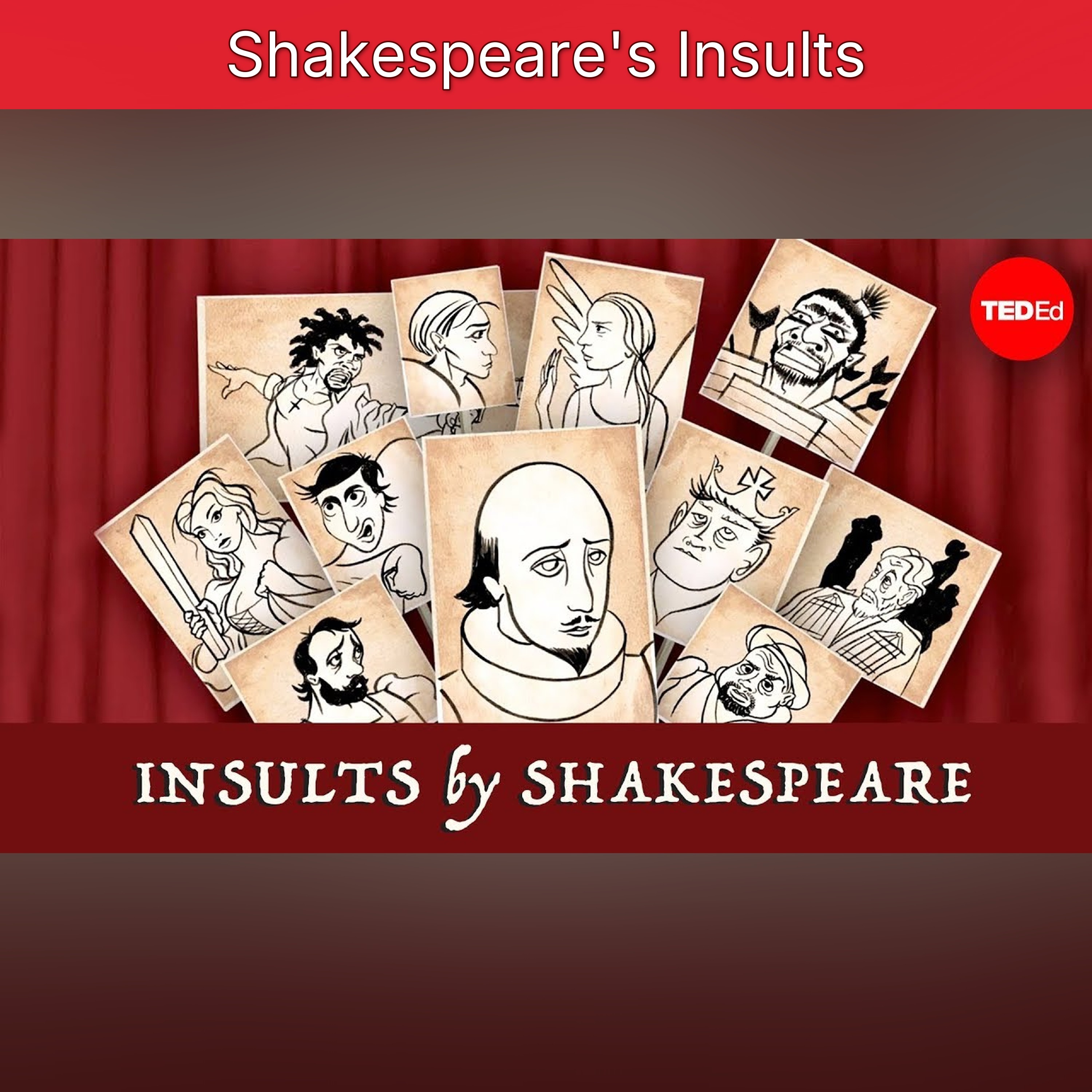 Shakespeare's Insults episode artwork