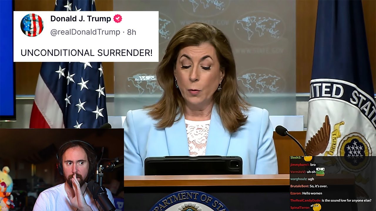 The United States has made a statement.. | Asmongold TV