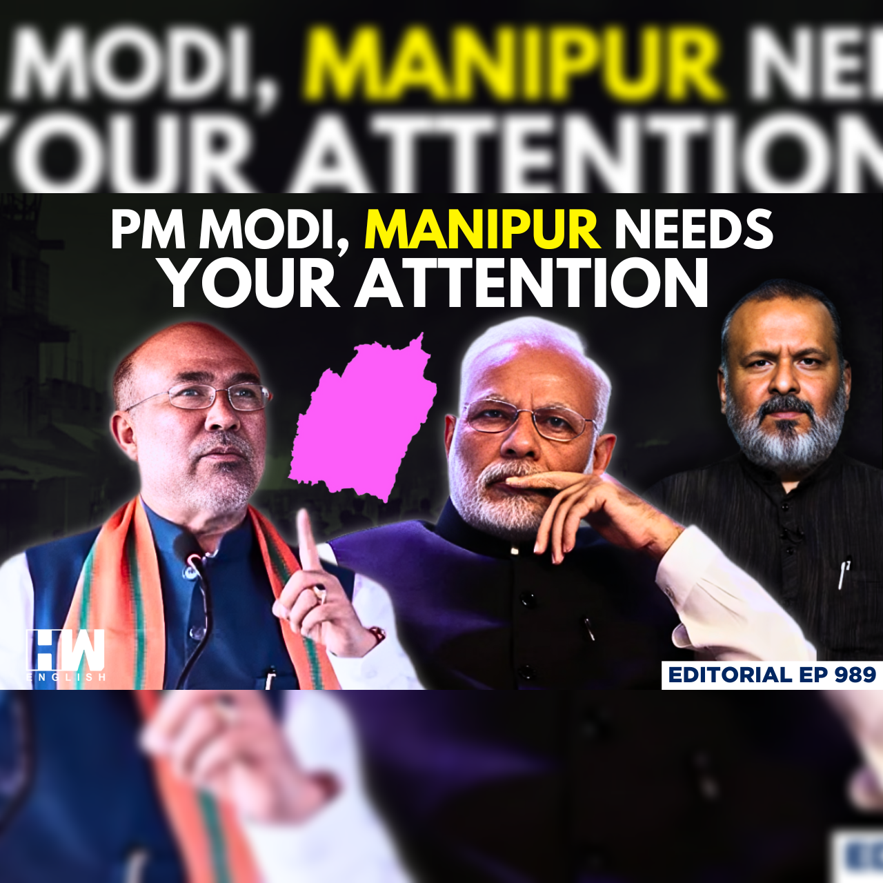 Editorial with Sujit Nair | Manipur Unrest Escalates: Curfew Imposed, Internet Suspended episode artwork
