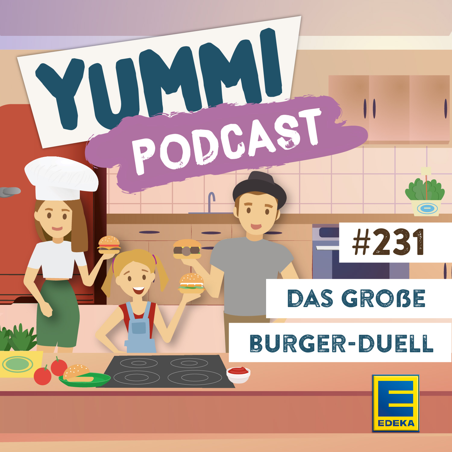 Cover: Das große Burger-Duell