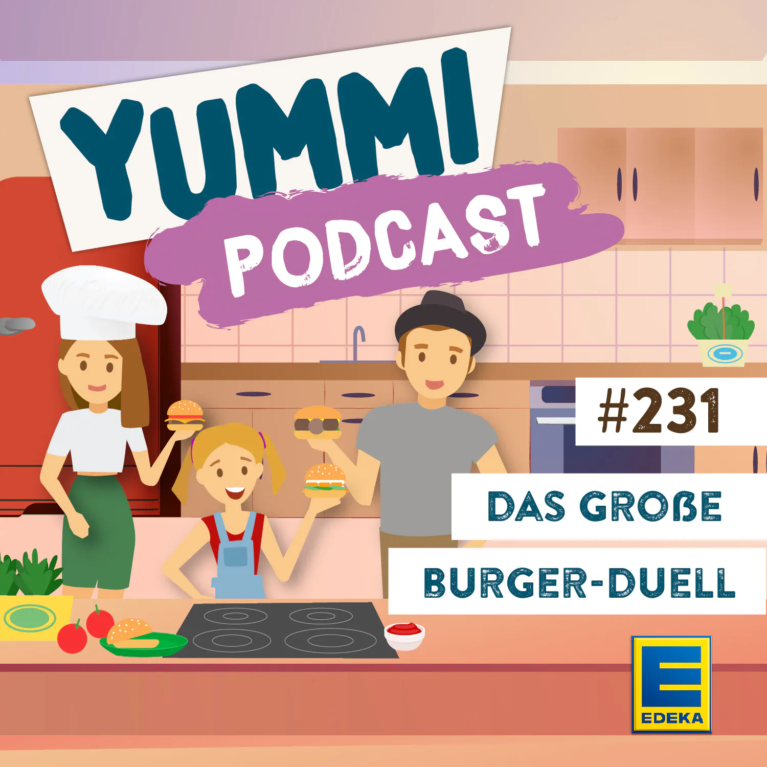 Cover: Das große Burger-Duell