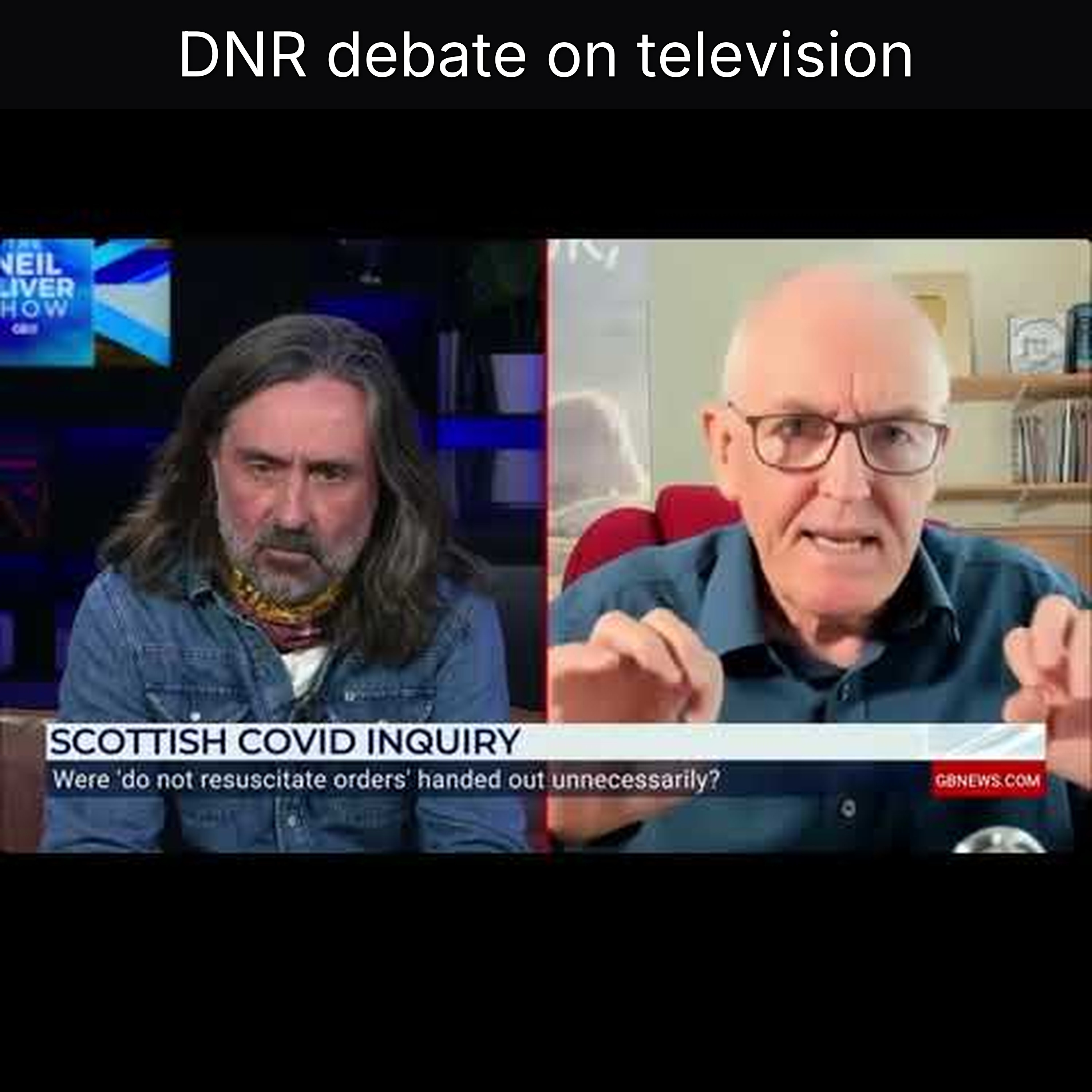 DNR debate on television