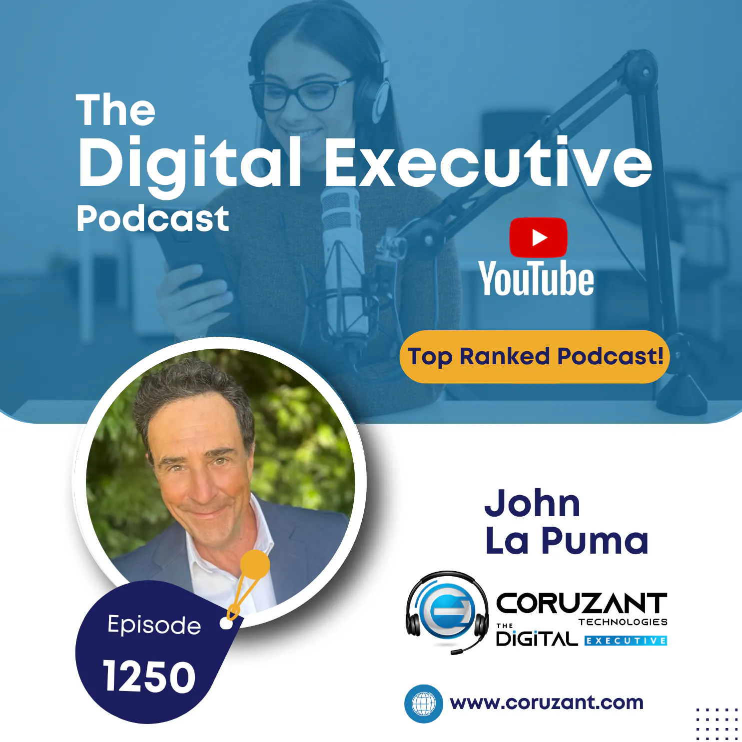 John La Puma: The Indoor Epidemic: How Modern Life Is Breaking Our Biology | Ep 1250 — The Digital Executive cover