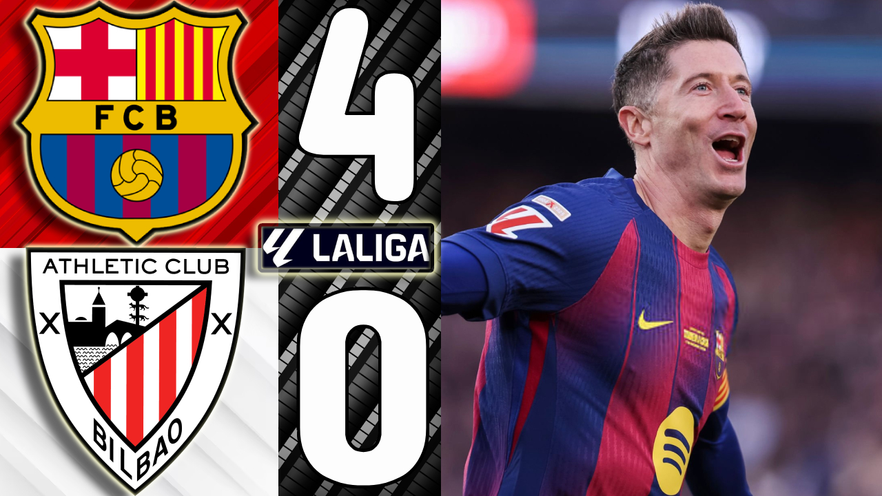 🎥 Barcelona vs. Athletic Club [4-0] - Match Review (La Liga 2024/2025) episode artwork