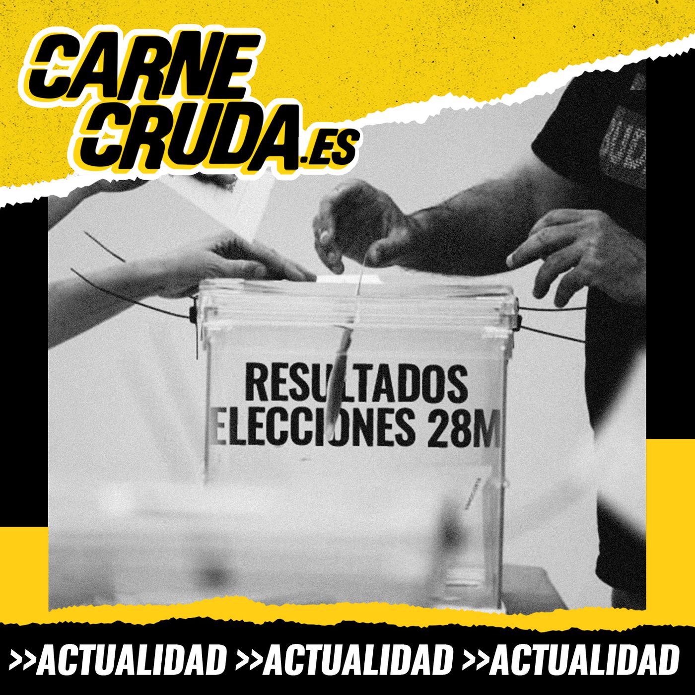 Del 28M al 23J: toma dos tazas (CARNE CRUDA #1216)