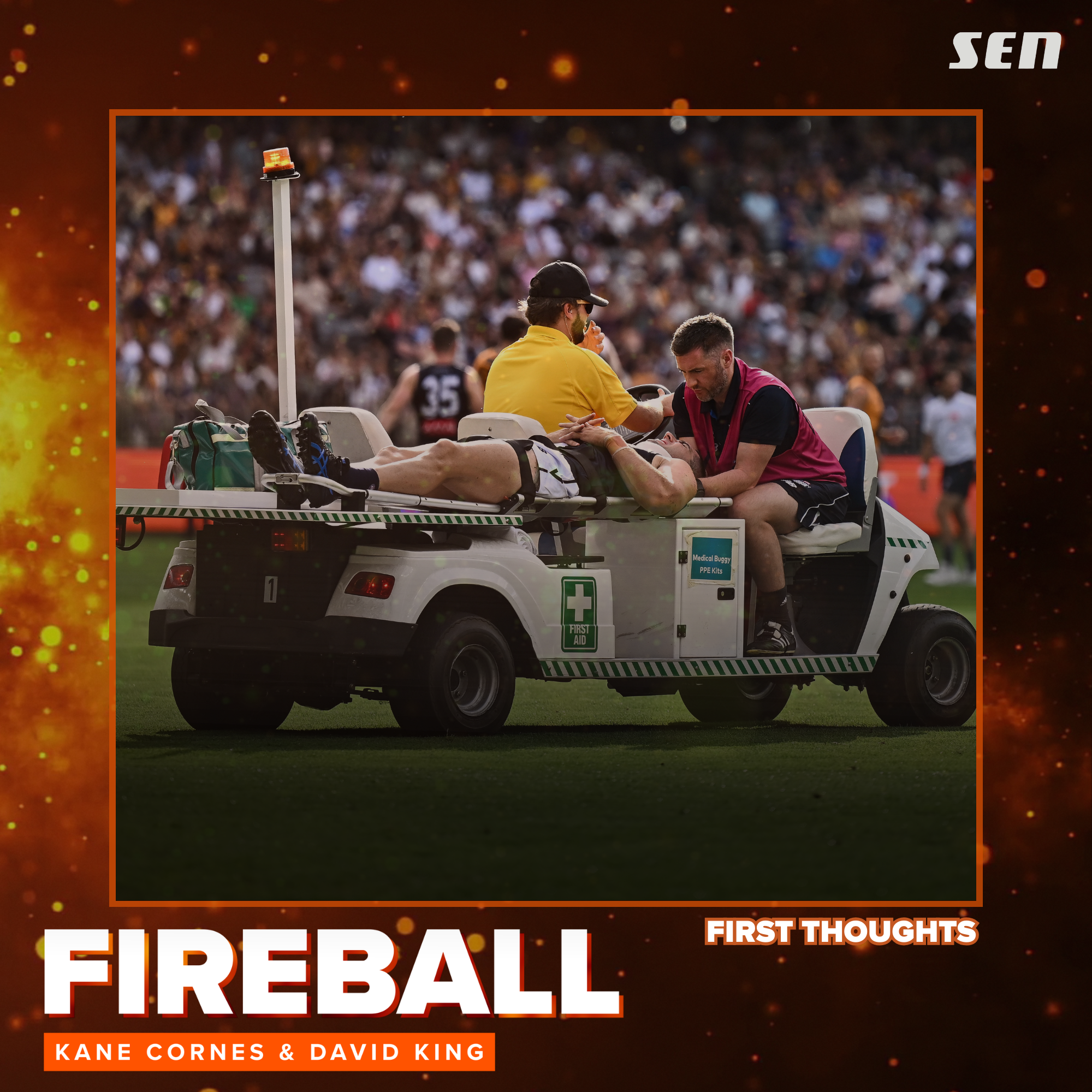 "I think we can have a better set up at every ground." | Kane and Kingy on the handling of Jacob Weitering's injury (16.02.26)