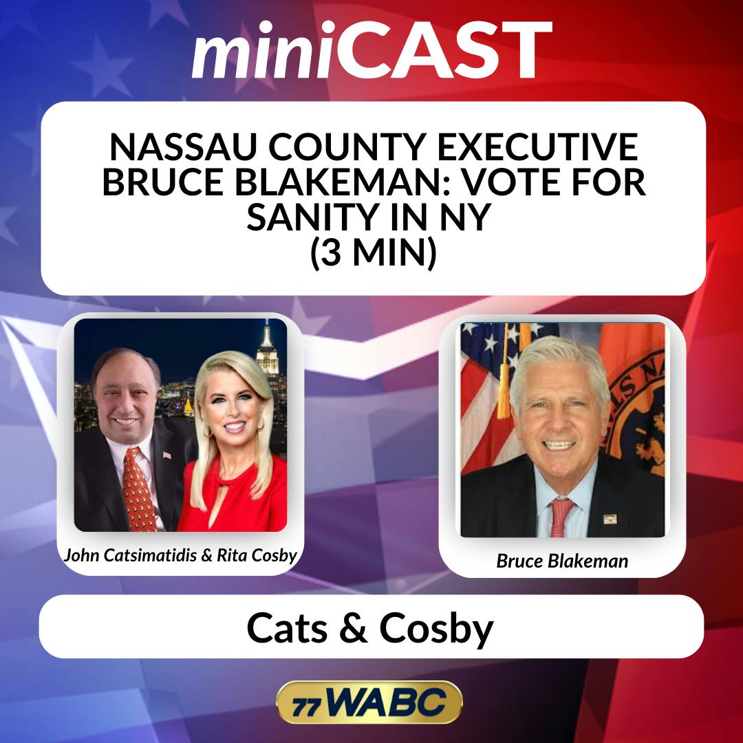 Nassau County Executive Bruce Blakeman: Vote for Sanity in NY (3 min) Nassau County Executive Bruce Blakeman: Vote for Sanity in NY (3 min)
