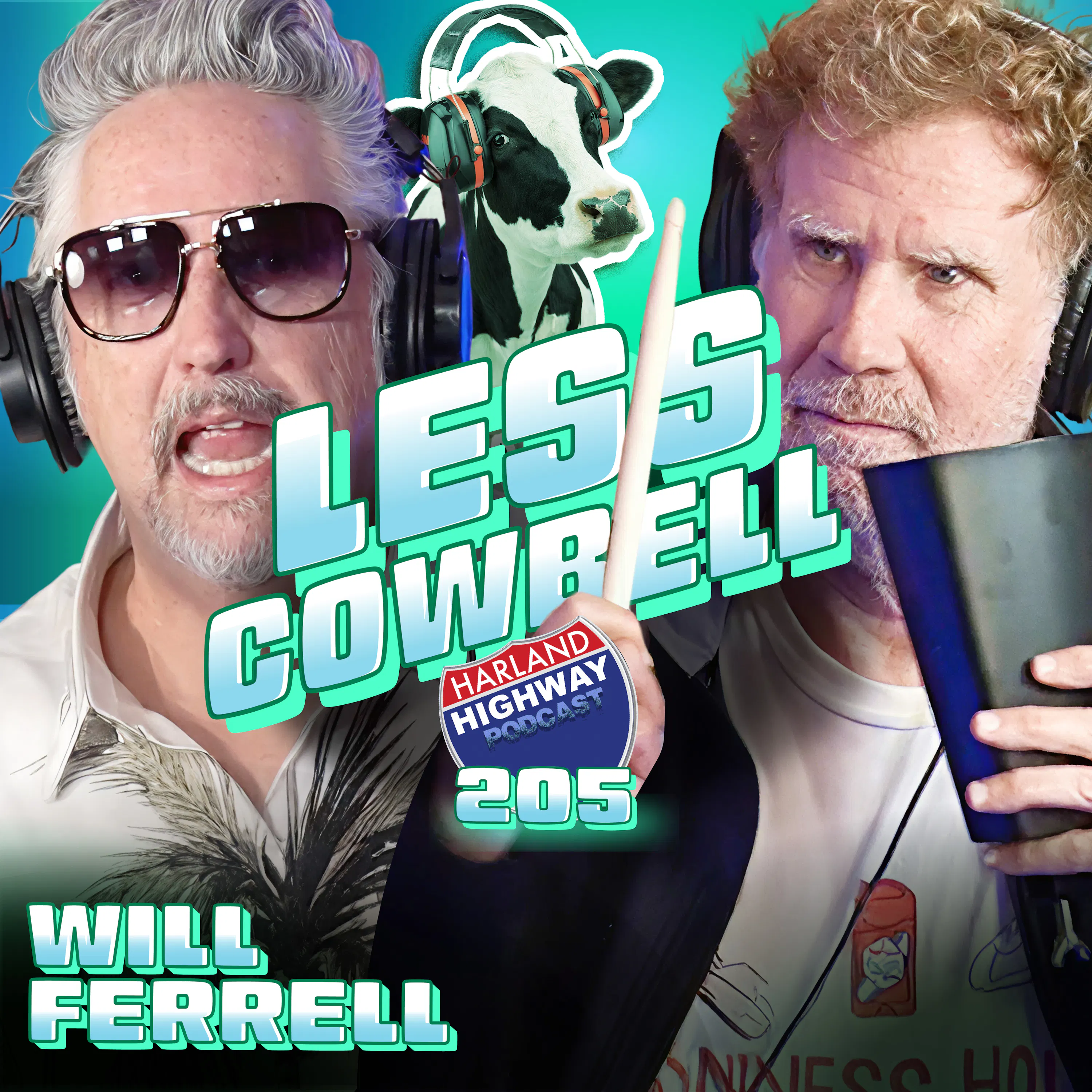 WILL FERRELL disturbing family secret revealed! MORE cowbell, and stories from SUPERSTAR and stuff! episode artwork