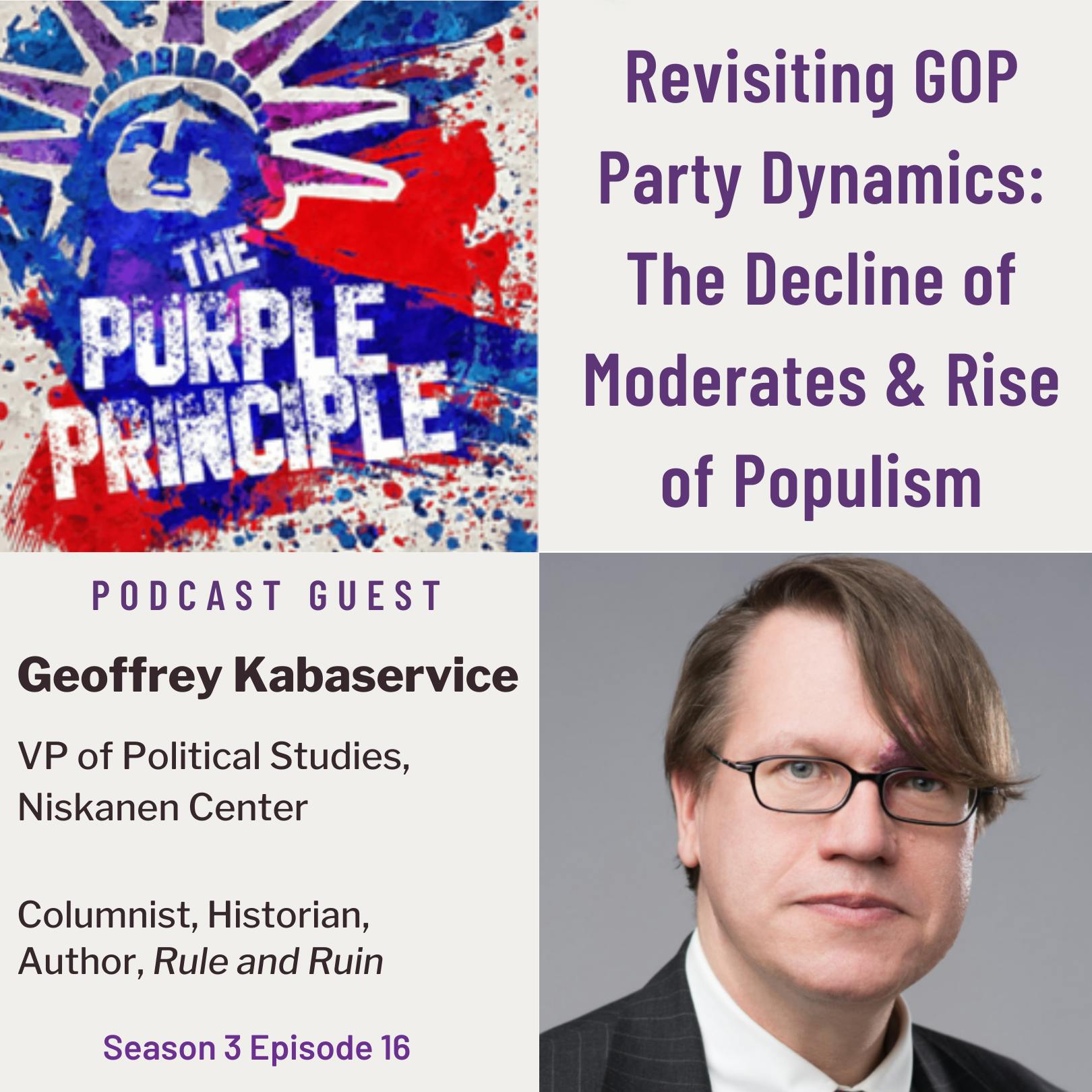 Revisiting GOP Party Dynamics: The Decline of Moderates & Rise of Populism
