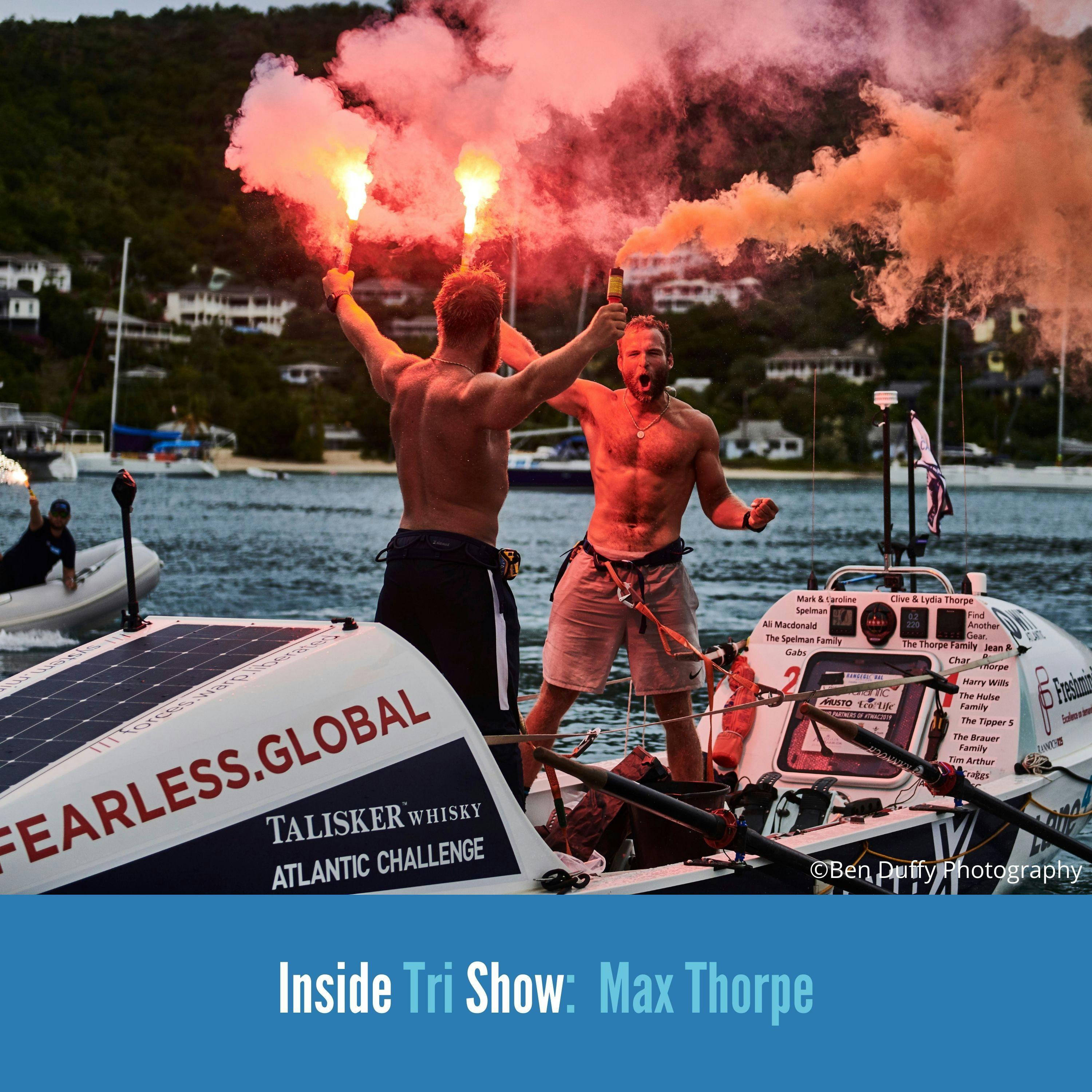 Max Thorpe: Overcoming a near death experience in the Atlantic