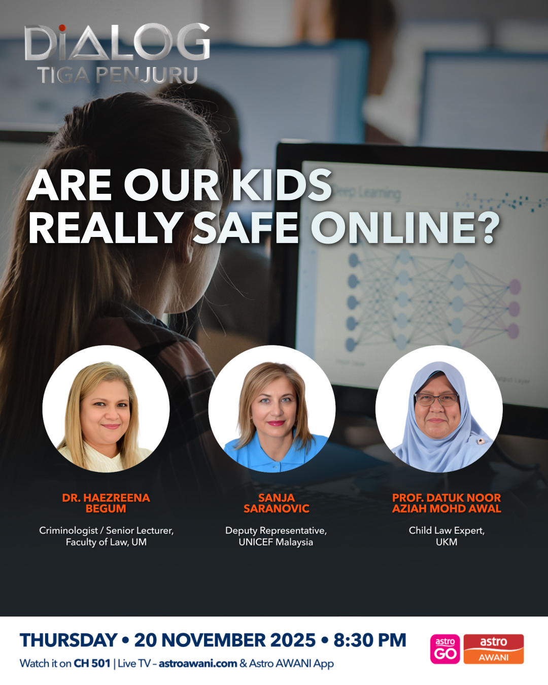 Dialog Tiga Penjuru: Are our kids safe online