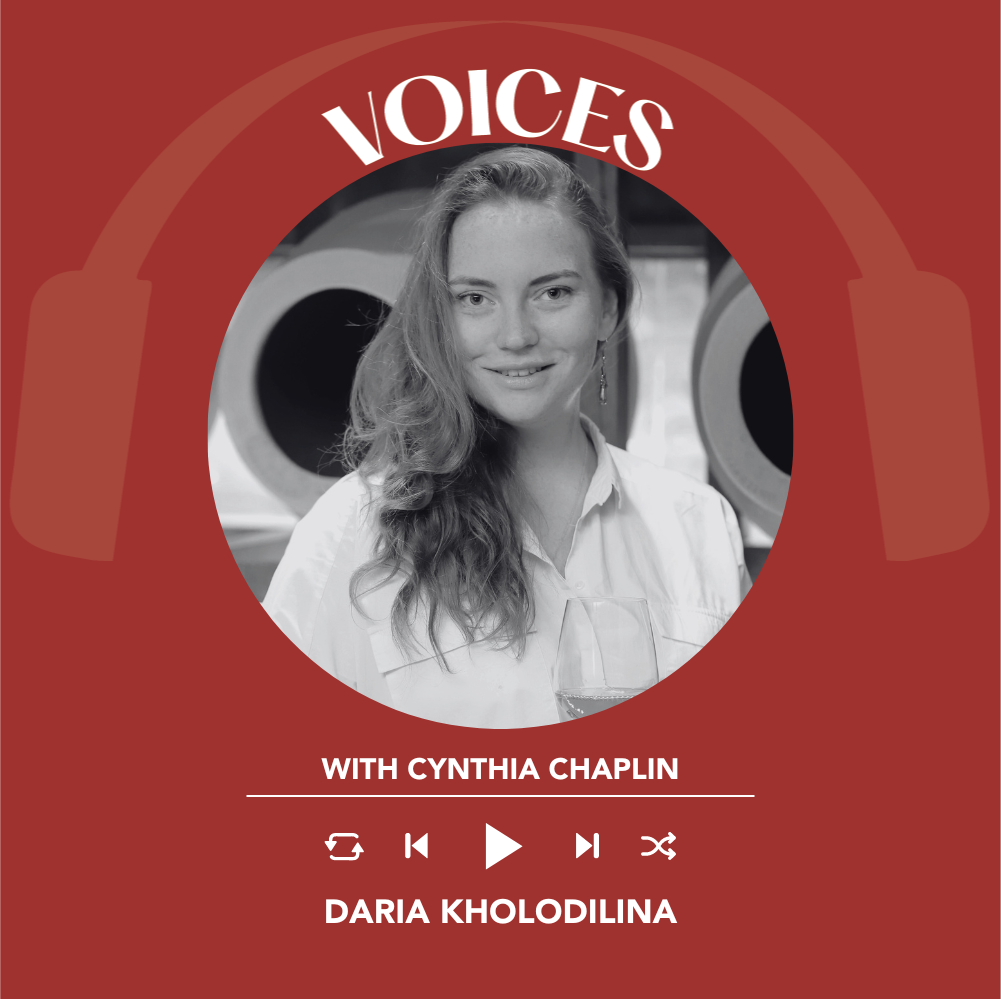 Ep. 1874 Daria Kholodilina | Voices With Cynthia Chaplin