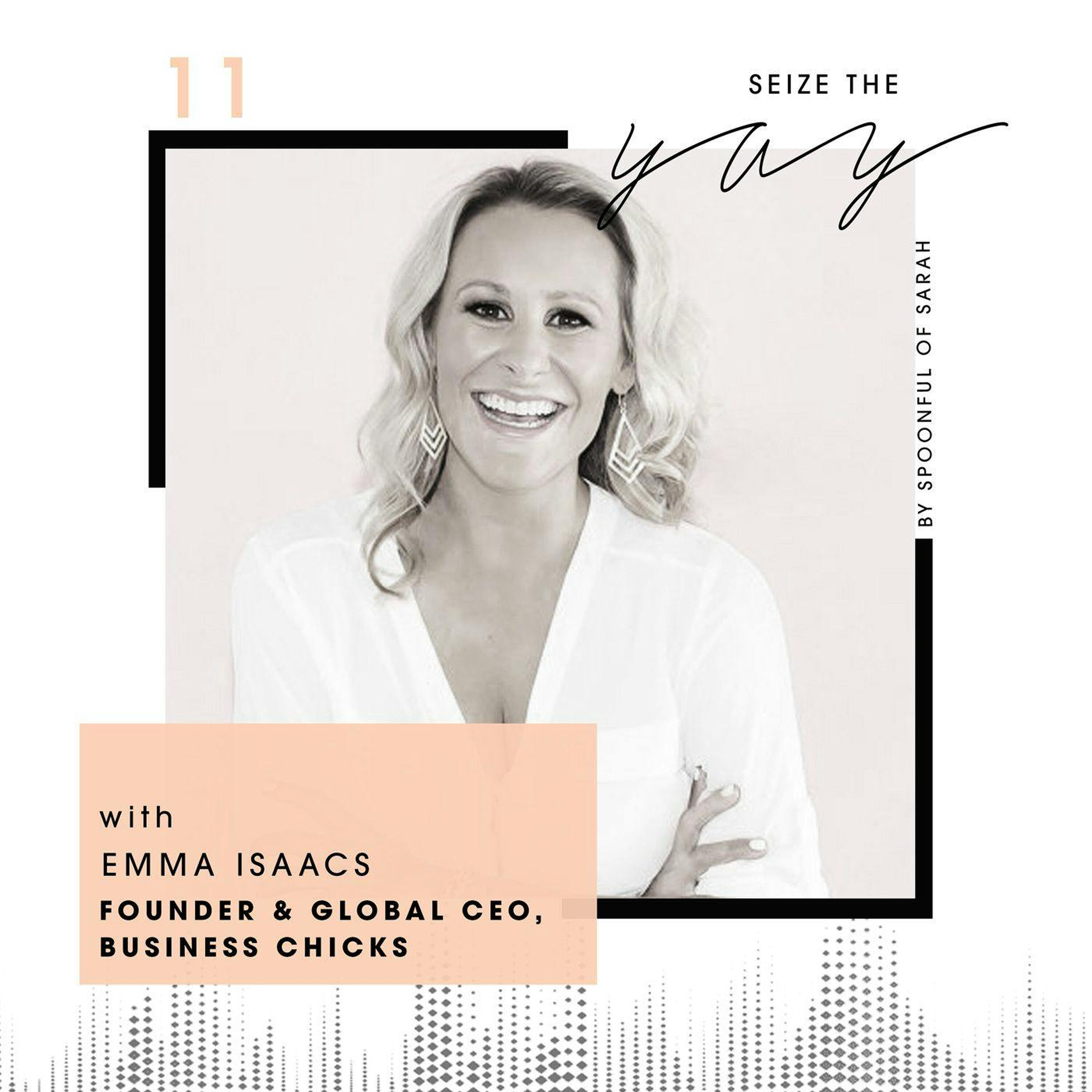 Emma Isaacs // Winging it as a wonderwoman episode artwork