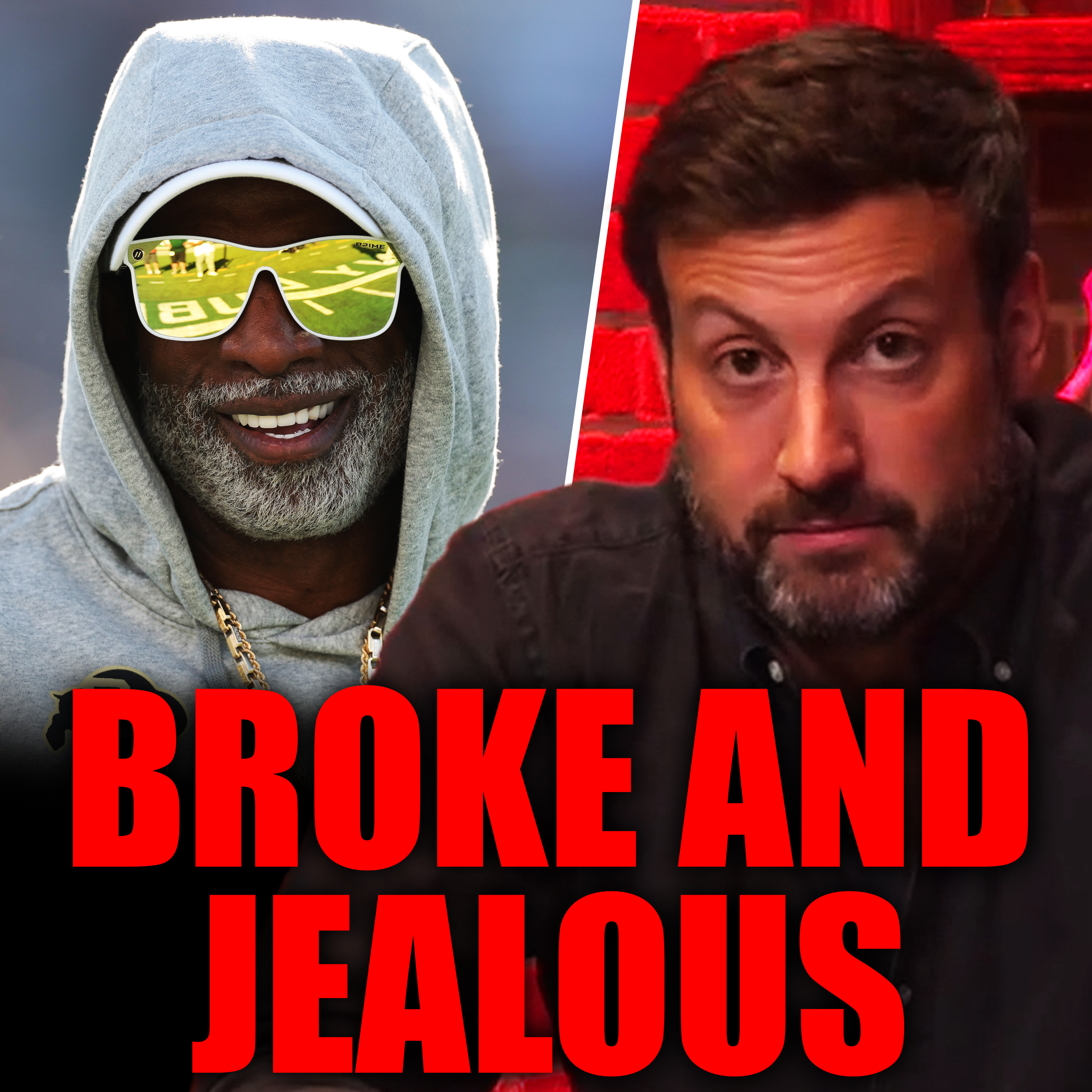 Deion Sanders Calls Out ‘Jealous’ CFB Reporters + Clay Travis & Trey Wallace | episode artwork